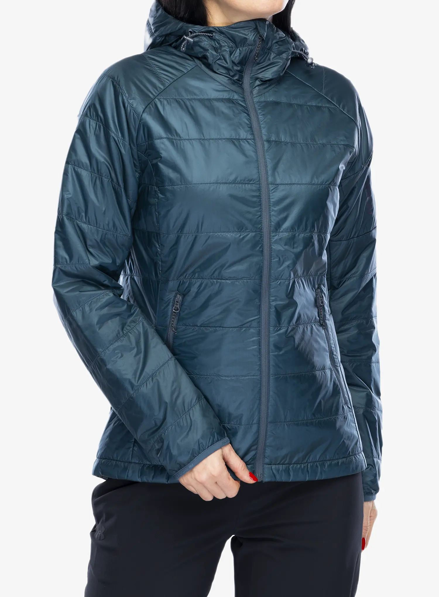 Zateplená bunda dámská Salomon Outline HD Jacket - midnight navy