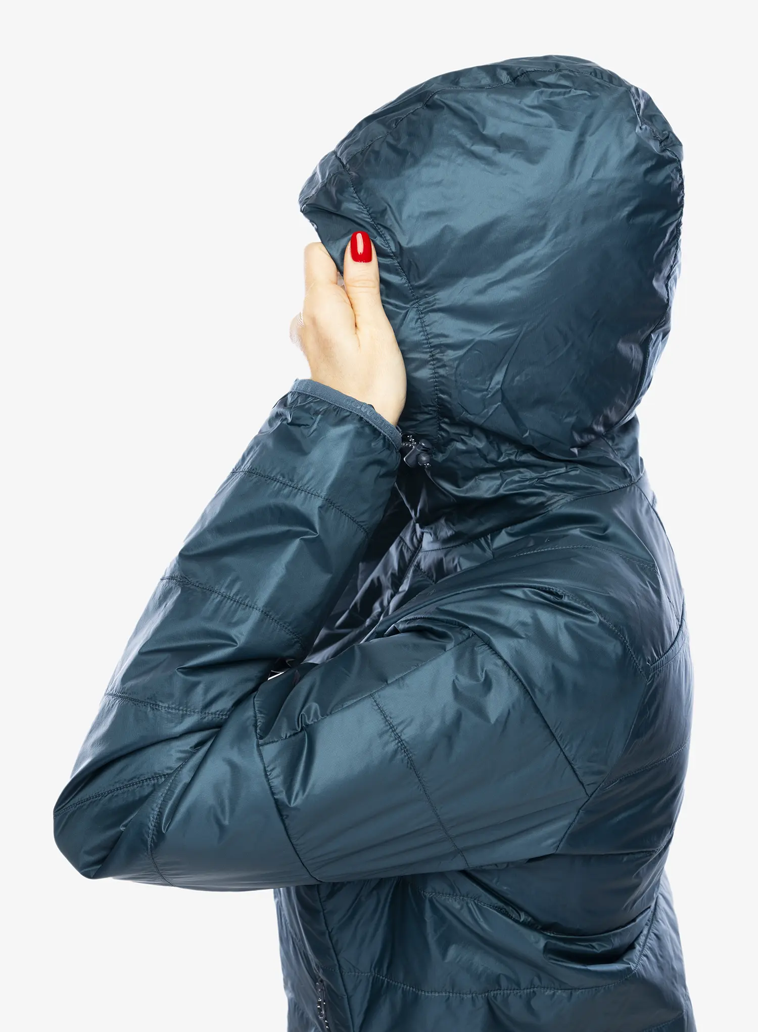 Zateplená bunda dámská Salomon Outline HD Jacket - midnight navy