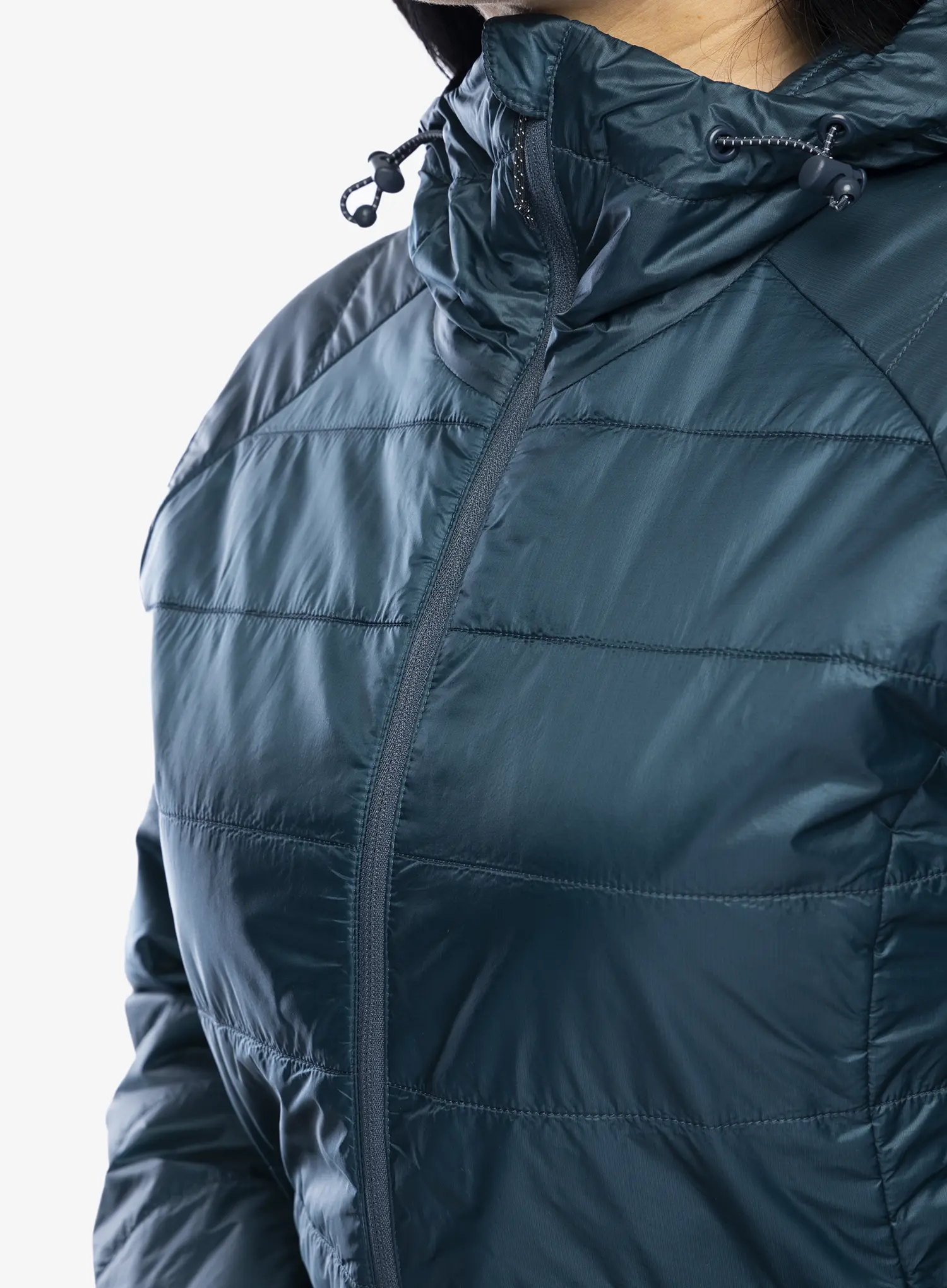 Zateplená bunda dámská Salomon Outline HD Jacket - midnight navy