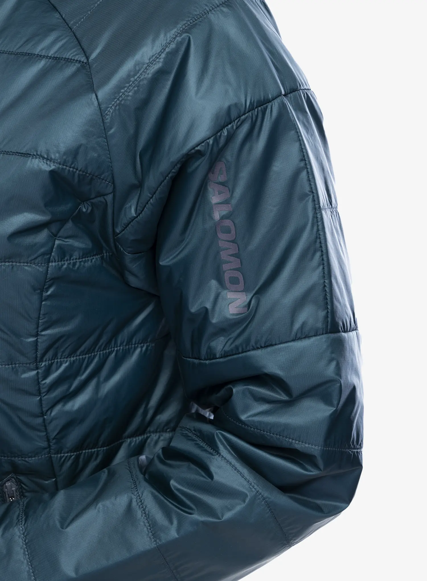 Zateplená bunda dámská Salomon Outline HD Jacket - midnight navy