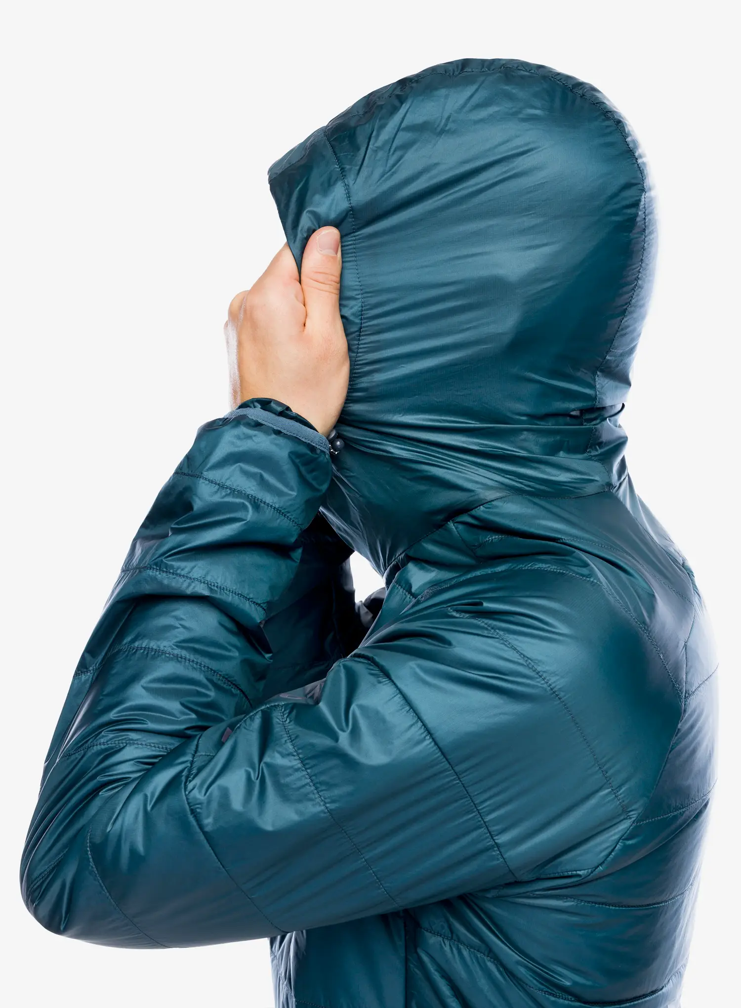 Zateplená bunda Salomon Outline HD Jacket - midnight navy