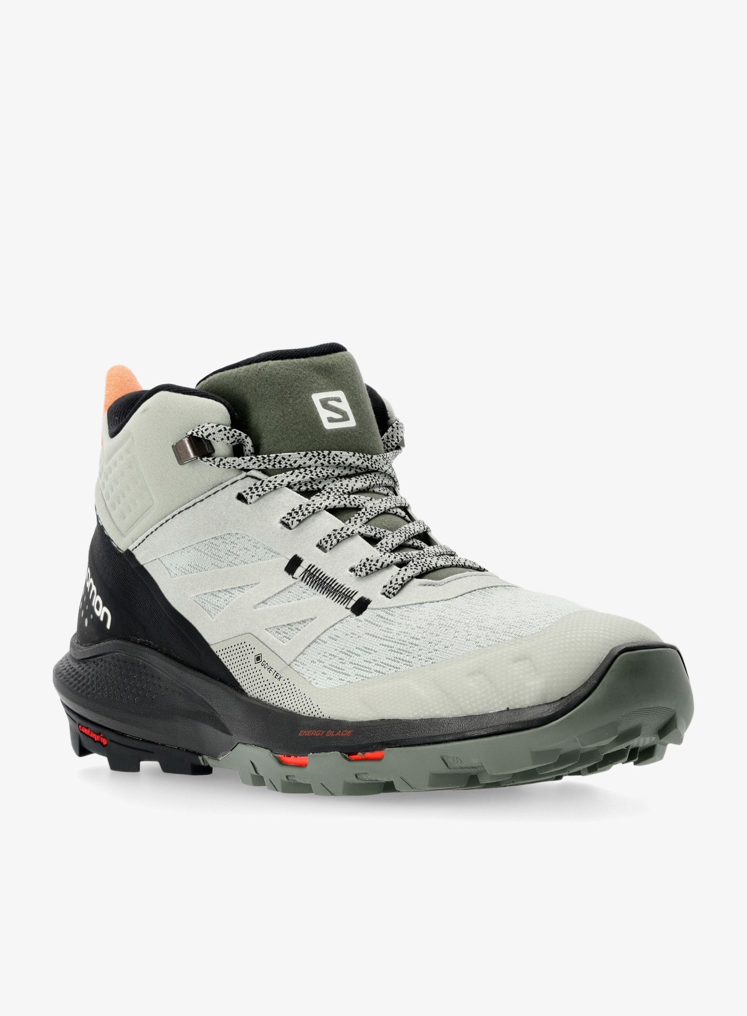 Turistické boty Salomon Outpulse Mid GTX - wrought iron/black