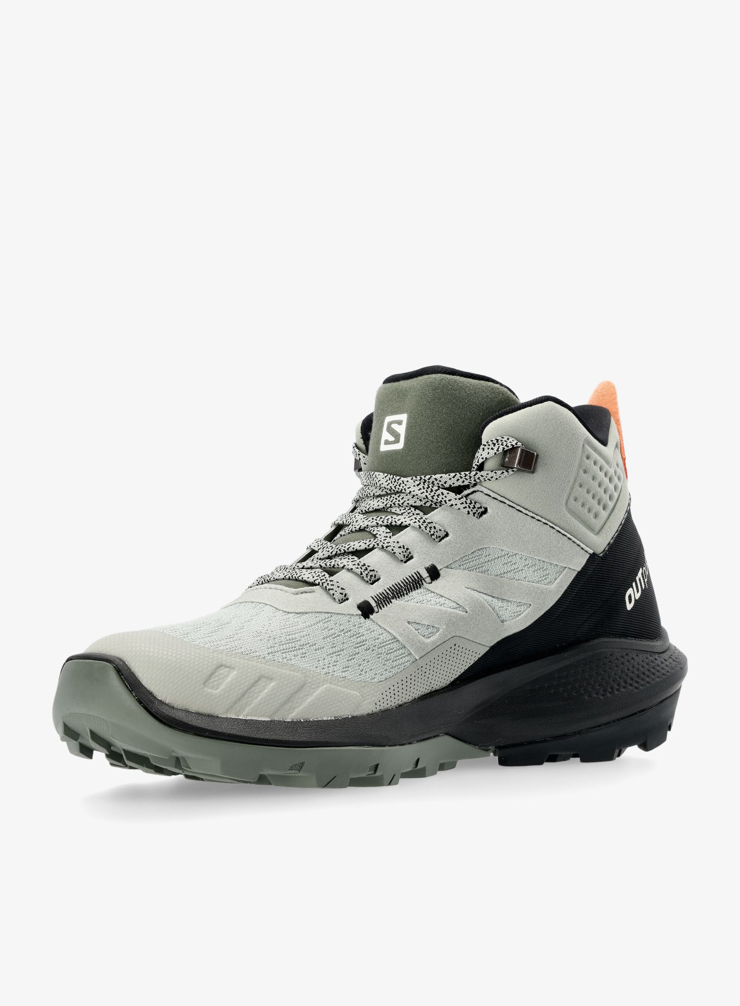 Turistické boty Salomon Outpulse Mid GTX - wrought iron/black