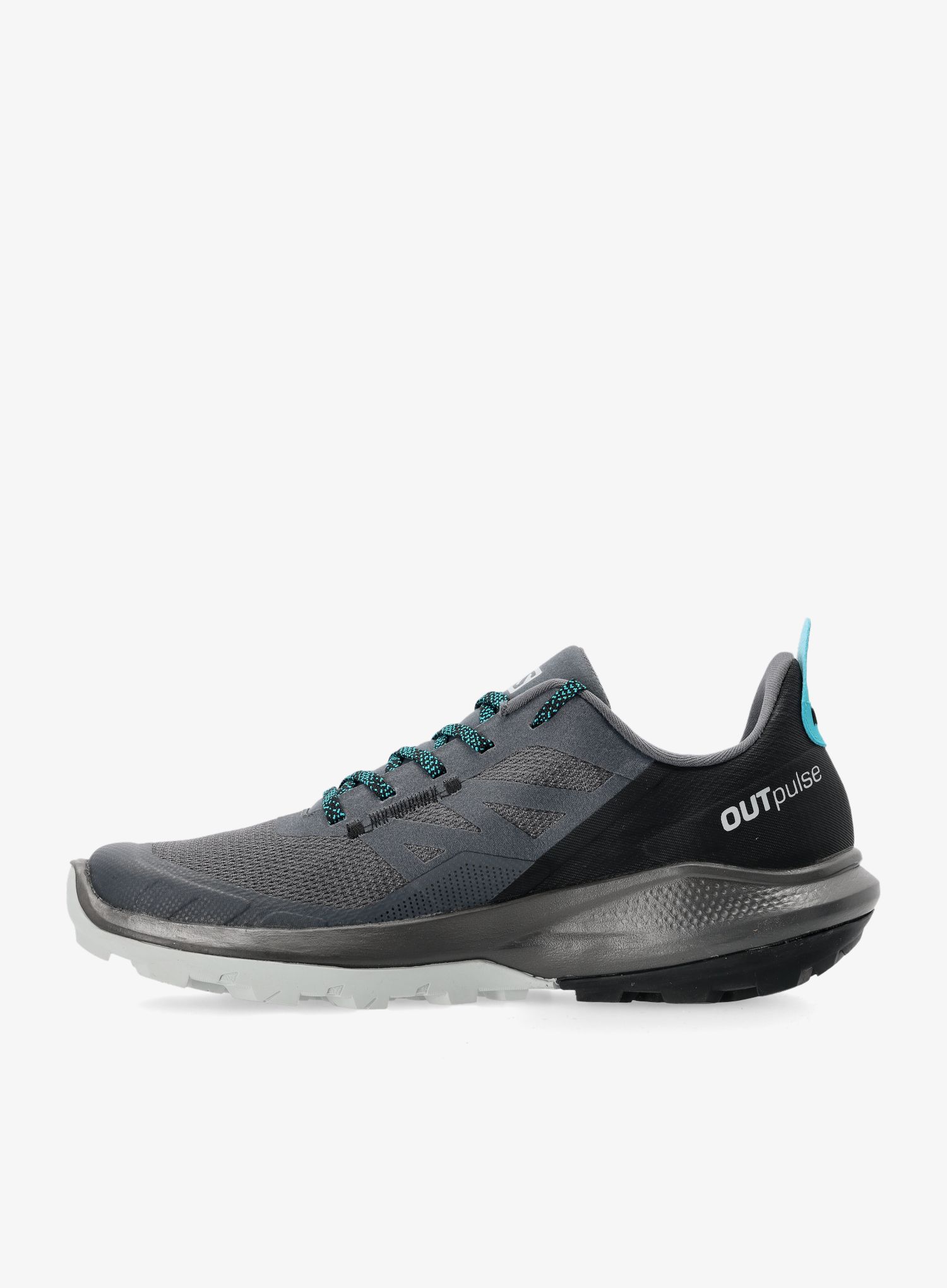 Turistické boty Salomon Outpulse - ebony/black/algiers blue