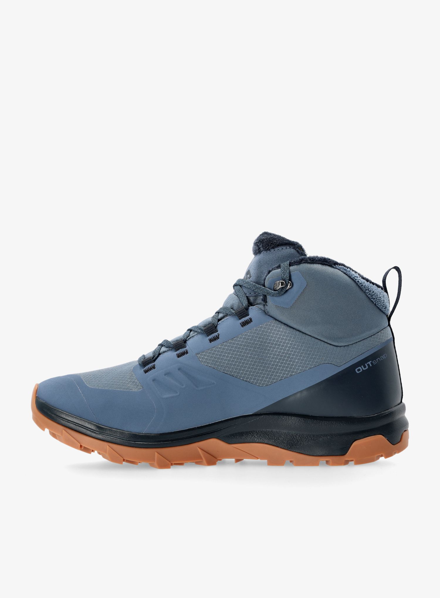 Outdoorové boty Salomon Outsnap CSWP - bering sea/carbon/gum