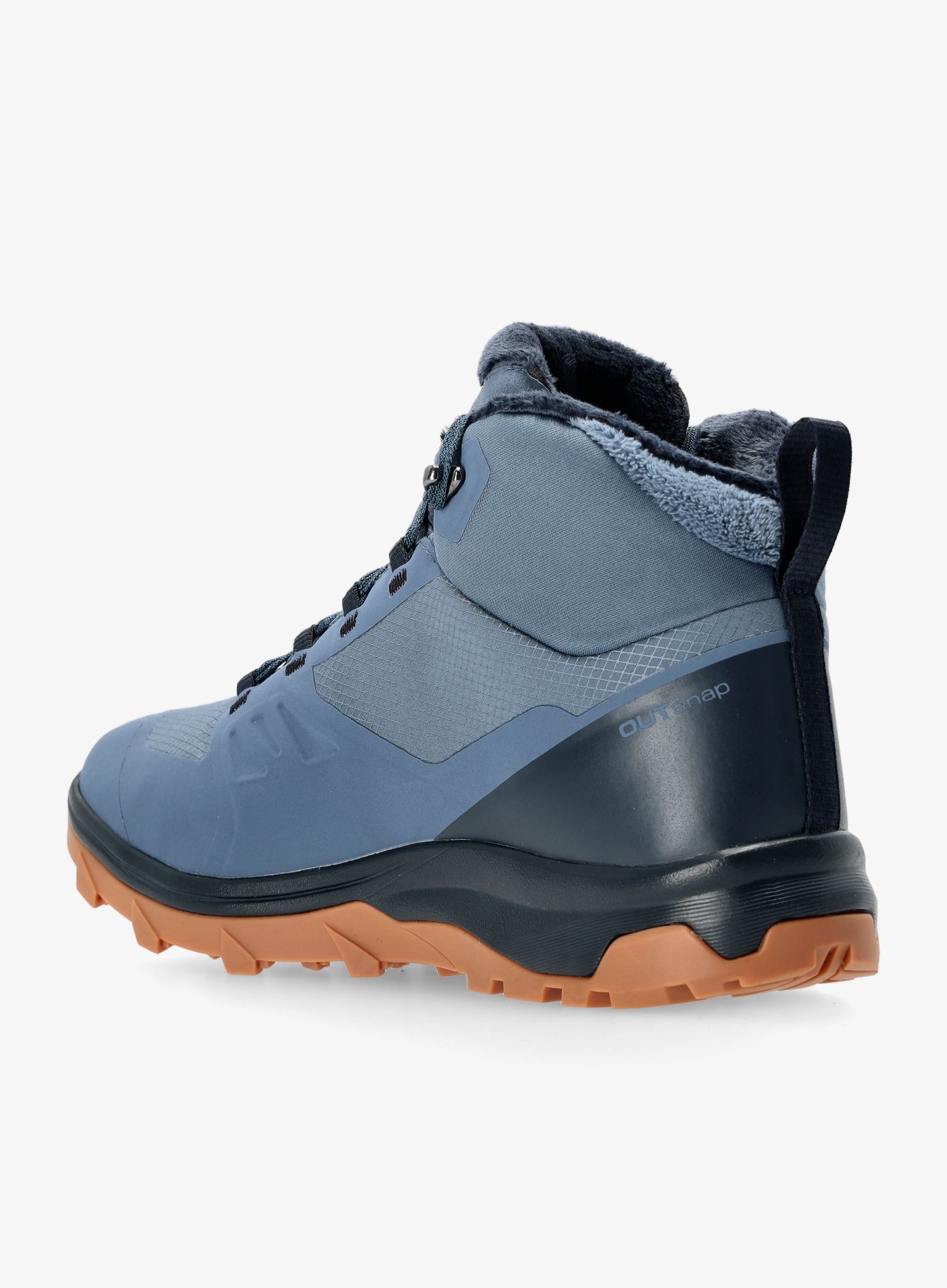 Outdoorové boty Salomon Outsnap CSWP - bering sea/carbon/gum