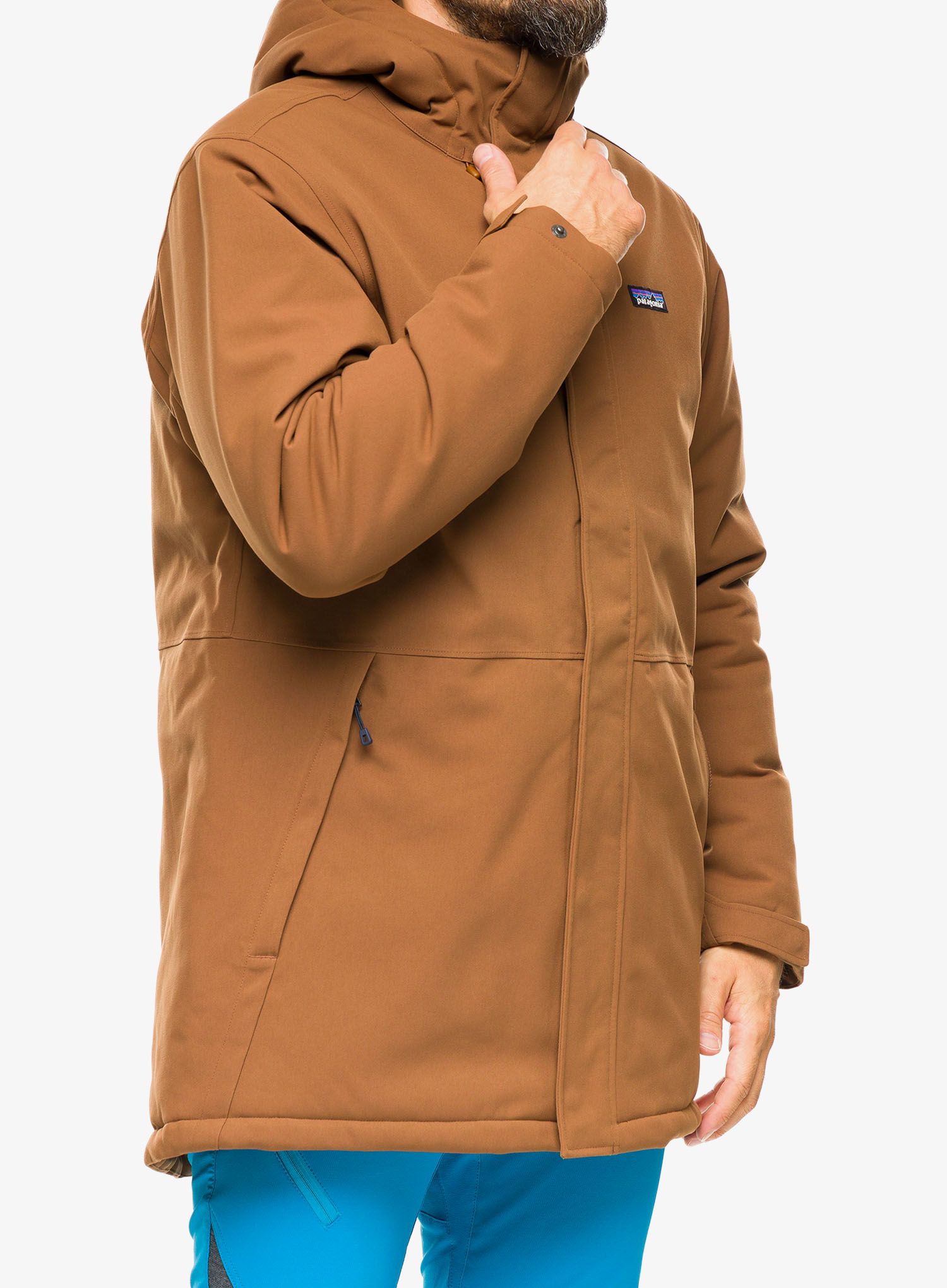 Zimní bunda Patagonia Lone Mountain Parka - moose brown