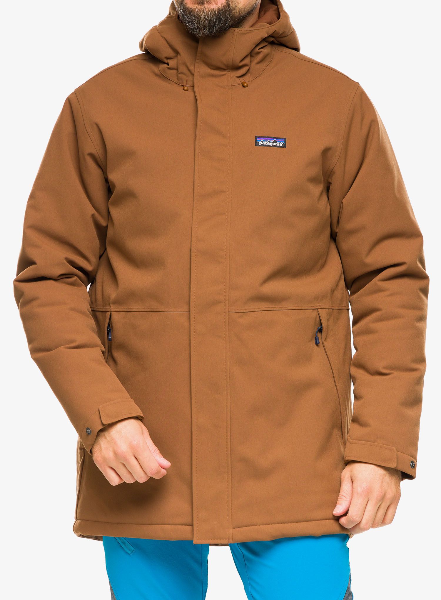 Zimní bunda Patagonia Lone Mountain Parka - moose brown