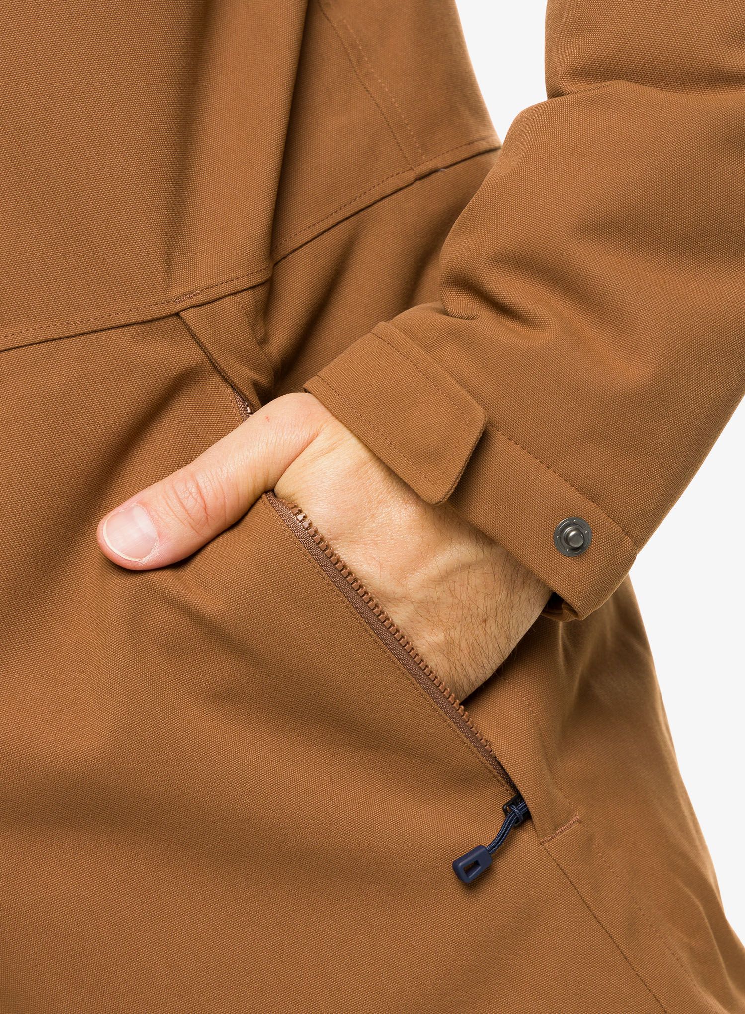 Zimní bunda Patagonia Lone Mountain Parka - moose brown