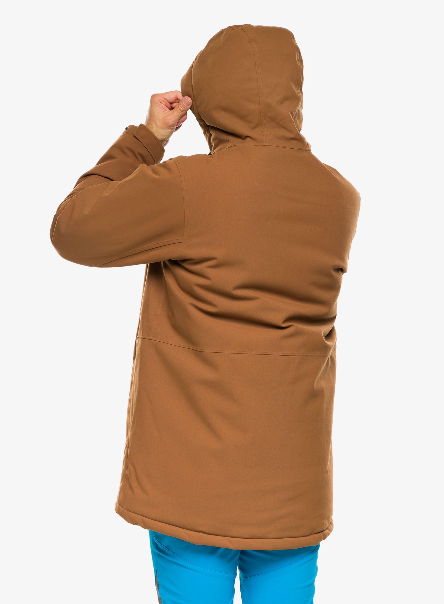 Zimní bunda Patagonia Lone Mountain Parka - moose brown