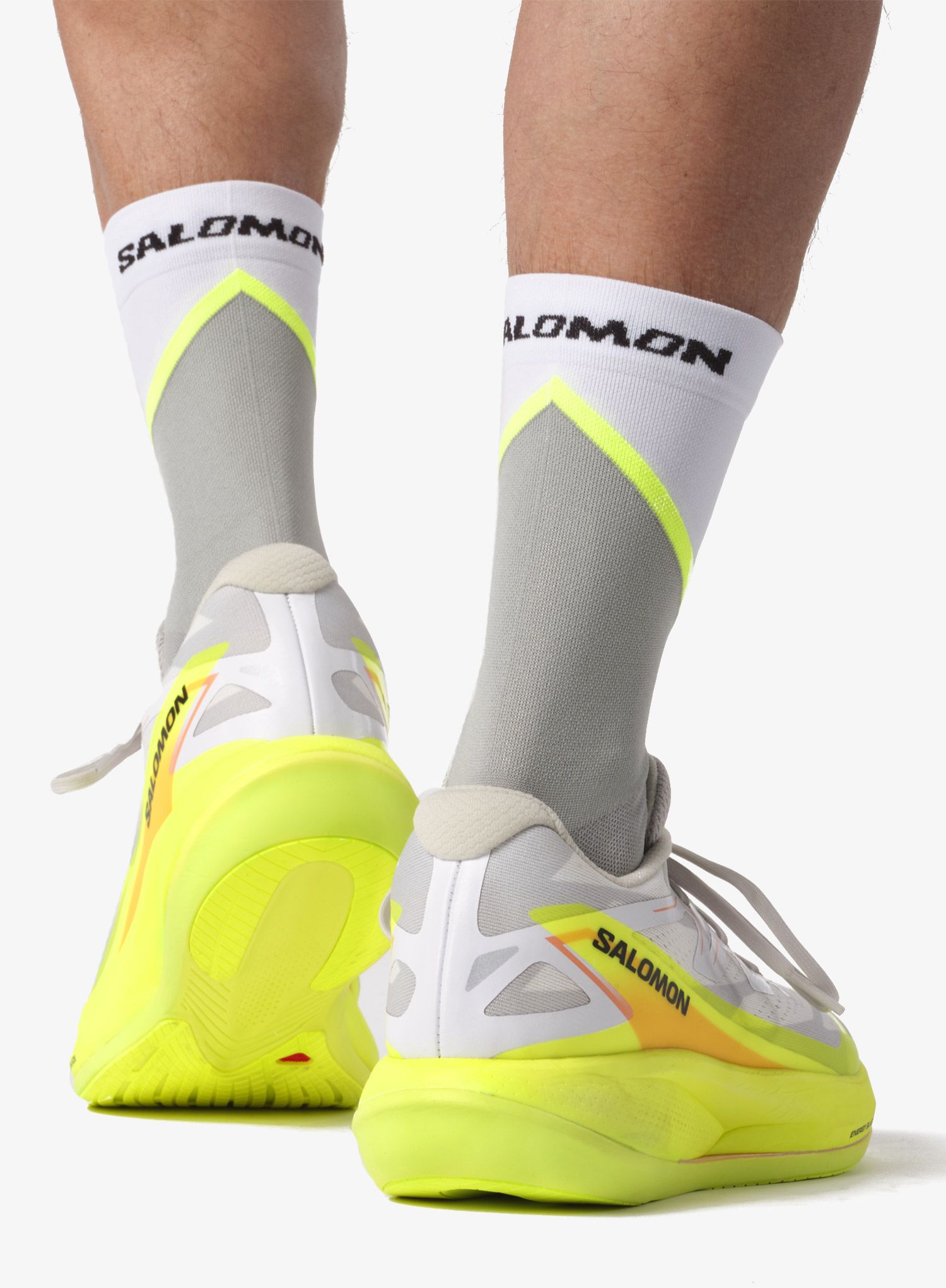Běžecké boty pánské Salomon Phantasm 2 - white/yellow/metal