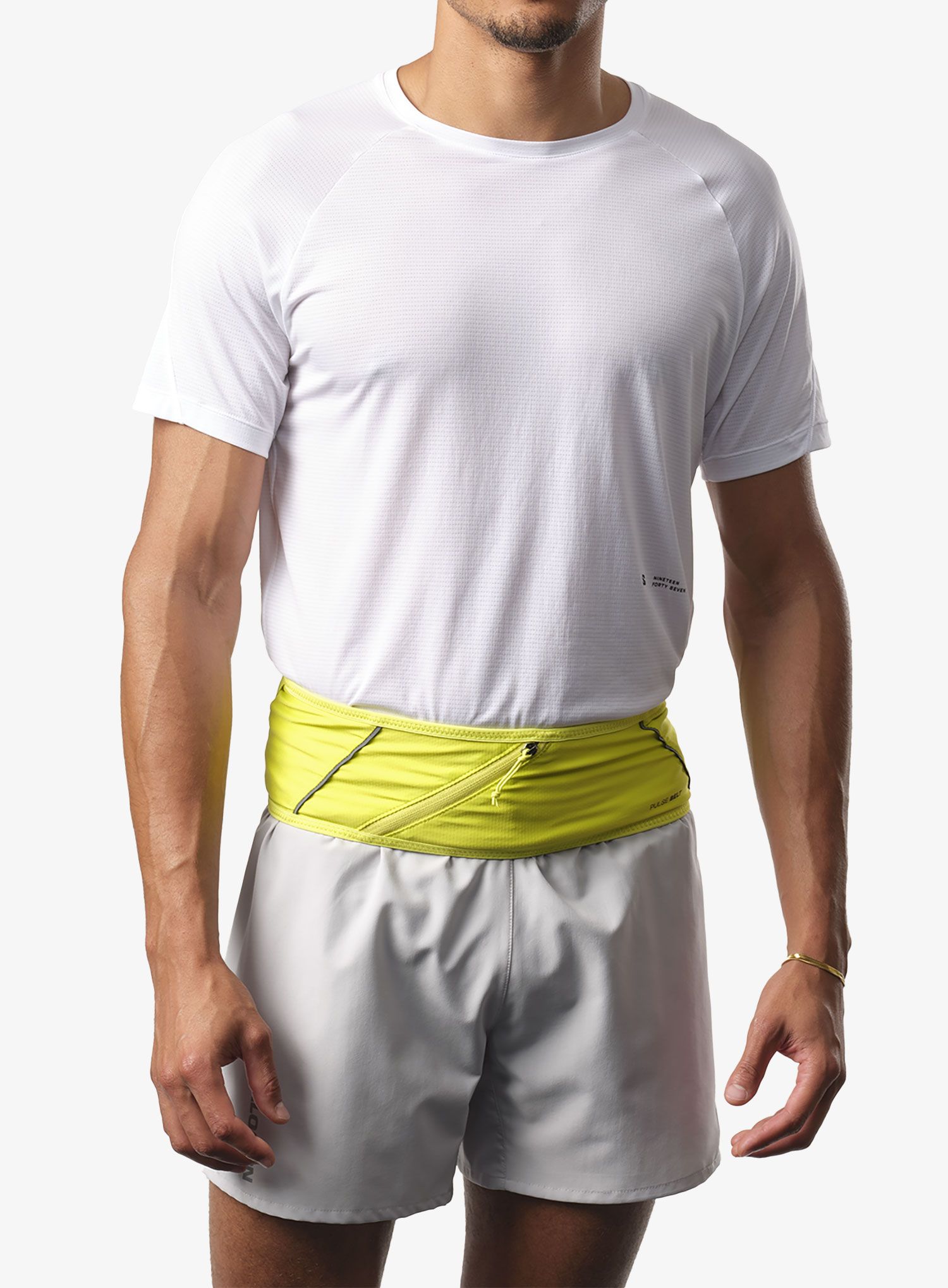Běžecký opasek Salomon Pulse Belt - sulphur/glacier
