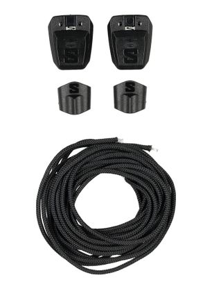 Tkaničky do bot Salomon Quicklace Kit - black