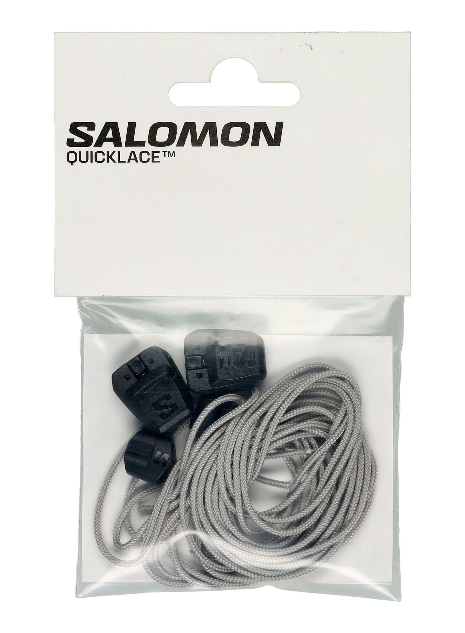 Tkaničky do bot Salomon Quicklace Kit - silver/black