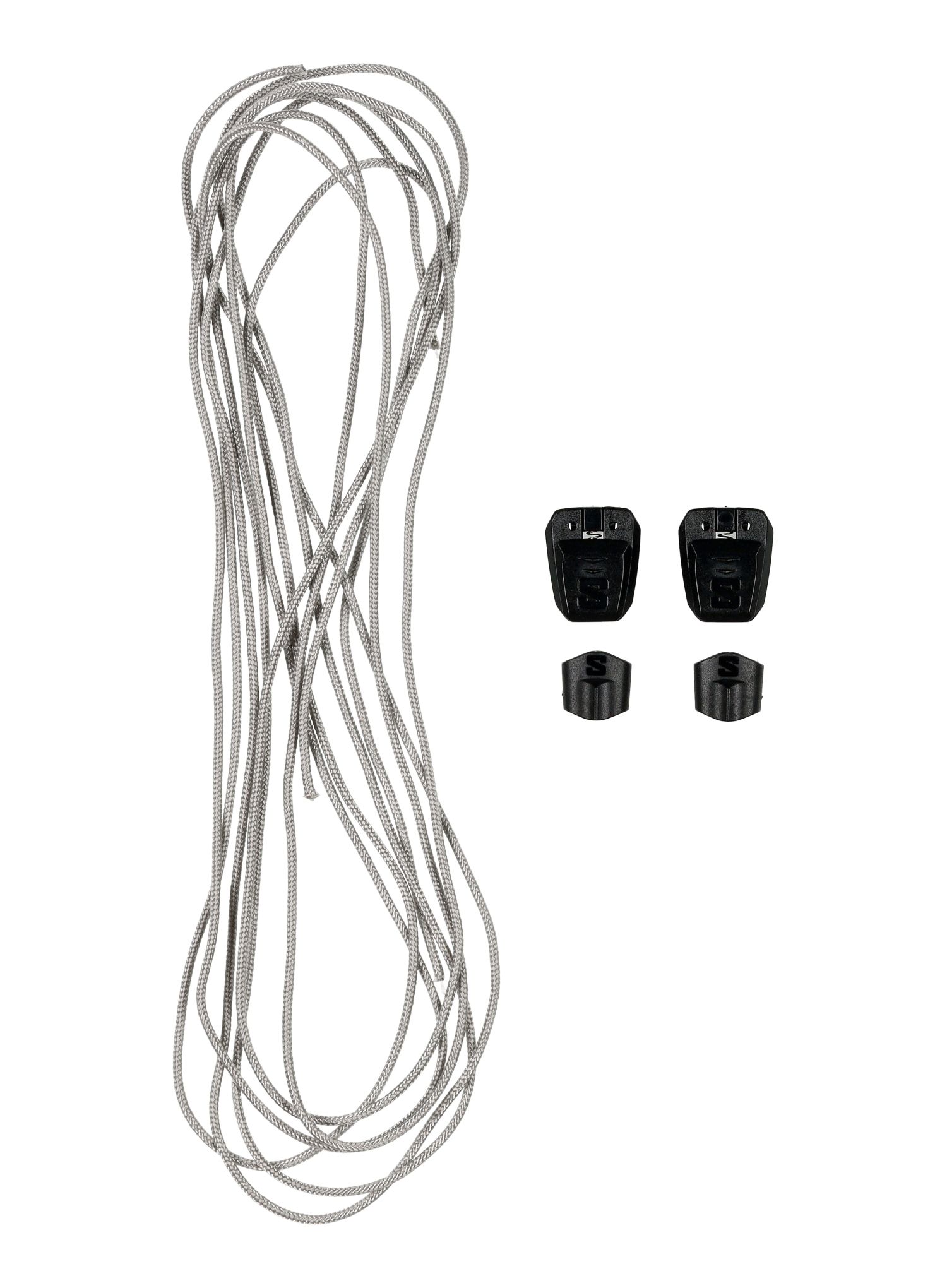 Tkaničky do bot Salomon Quicklace Kit - silver/black