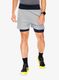 Běžecké kraťasy Salomon Sense 2in1 Shorts - frost gray