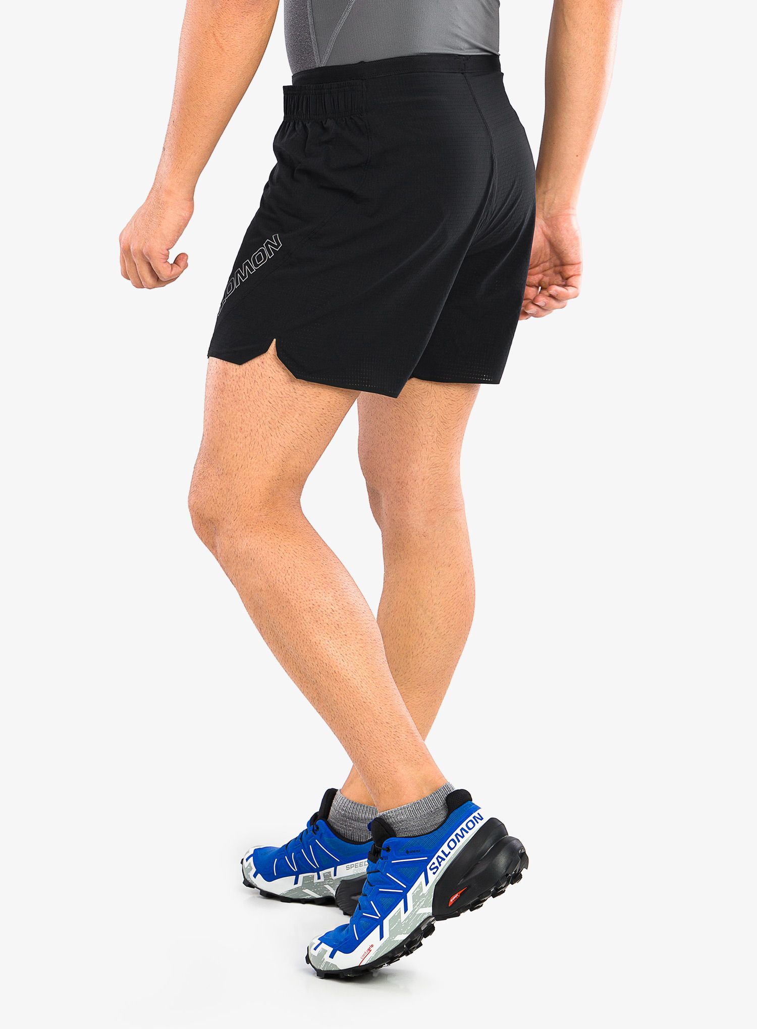 Běžecké kraťasy Salomon Sense Aero 5'' Shorts - deep black