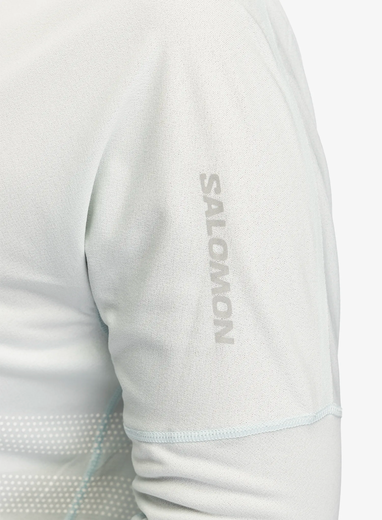 Mikina na běhání dámská Salomon Sense Aero LS Tee GFX - misty blue
