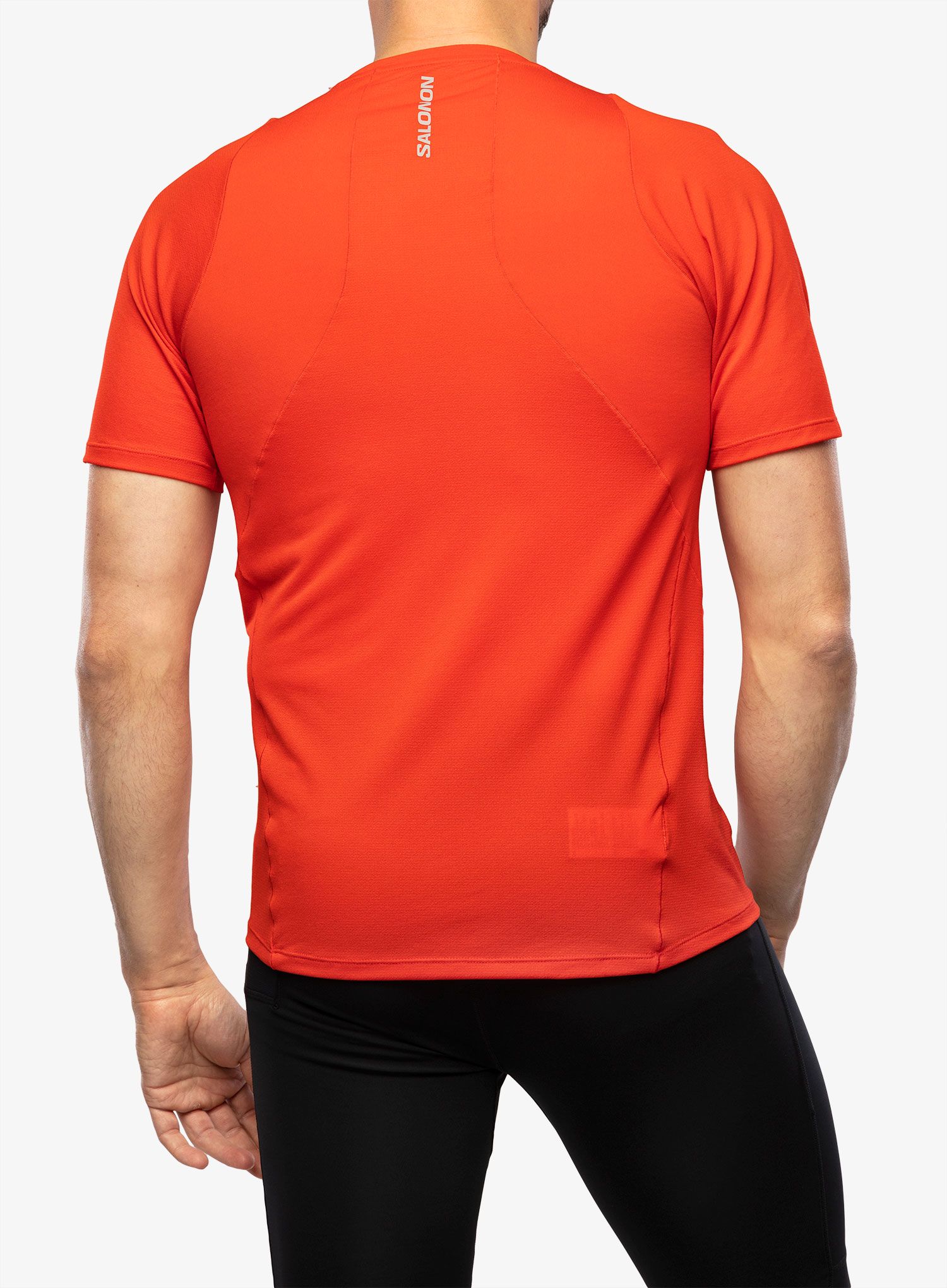 Běžecké tričko pánské Salomon Sense Aero SS Tee - fiery red