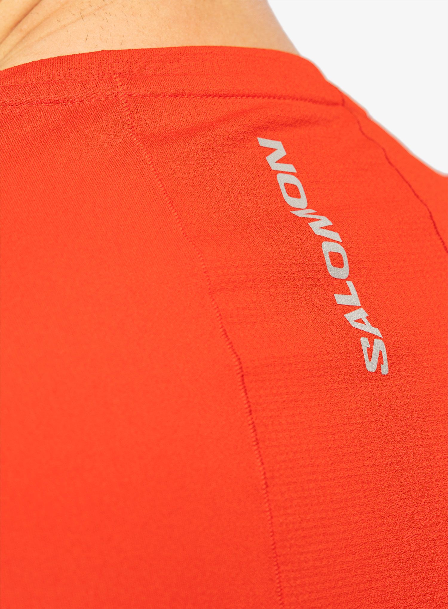 Běžecké tričko pánské Salomon Sense Aero SS Tee - fiery red