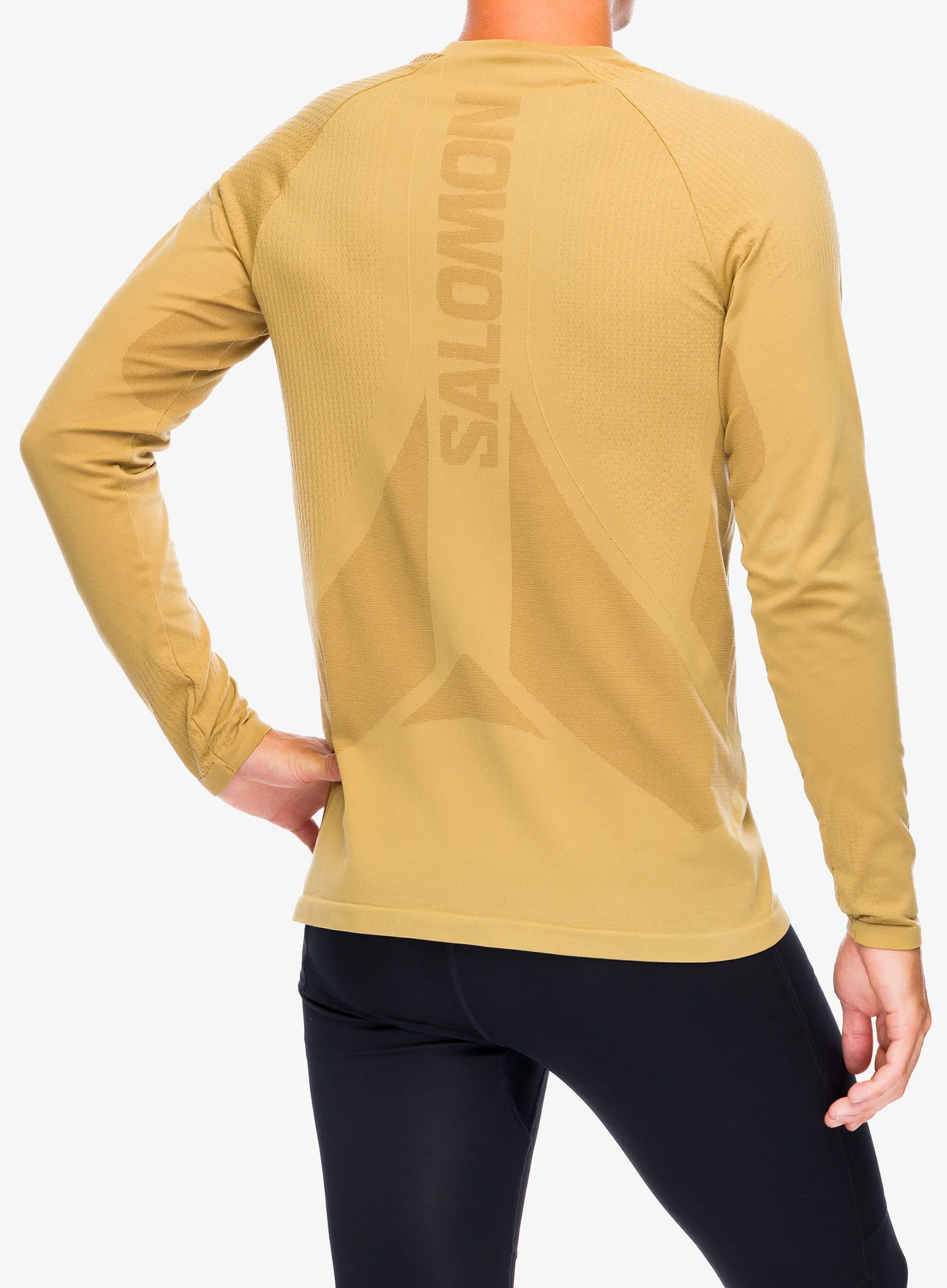 Mikina na běhání Salomon Sense Aero Seamless - antiq