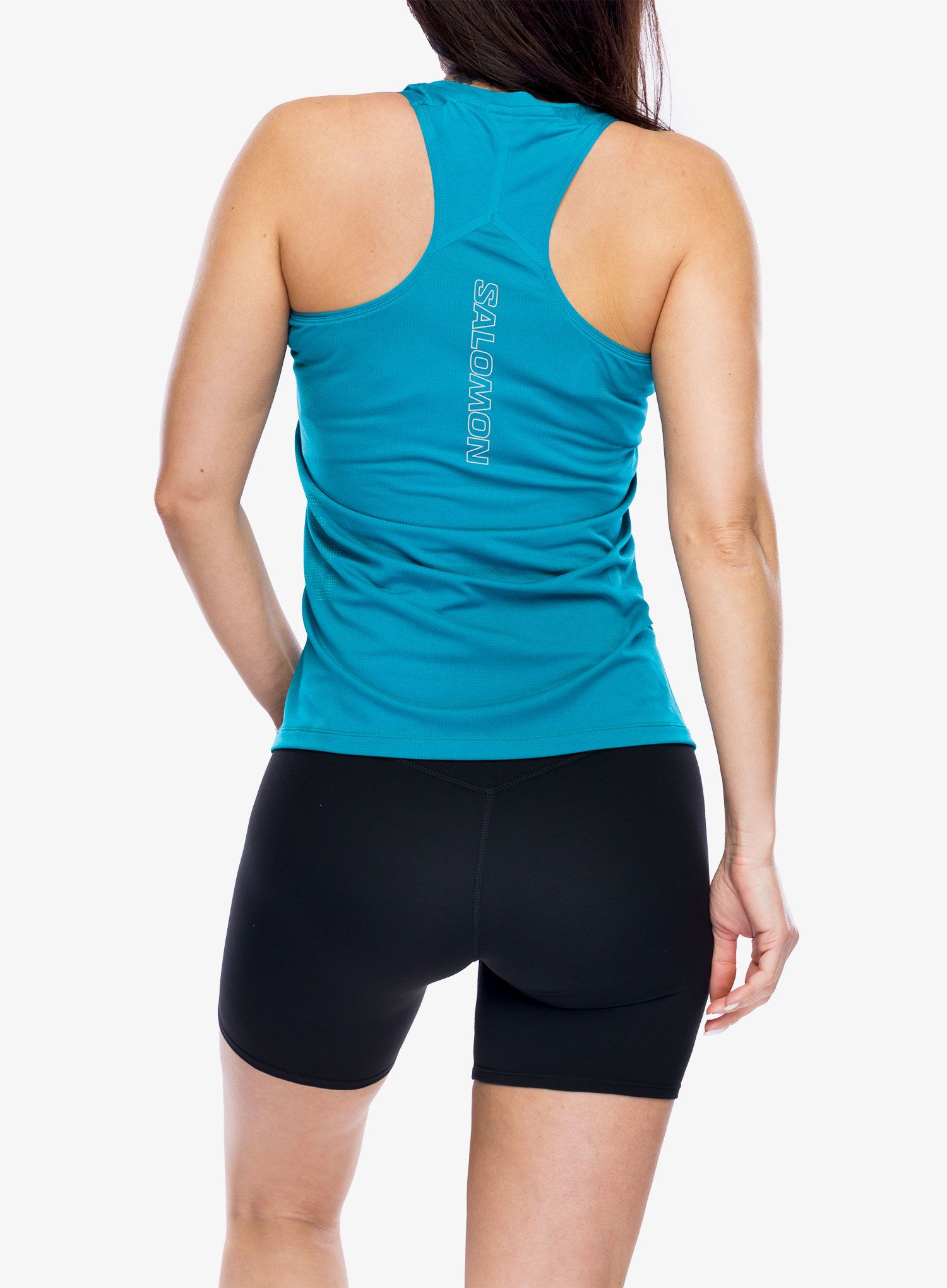 Dámský top Salomon Sense Aero Singlet GFX - tahiti