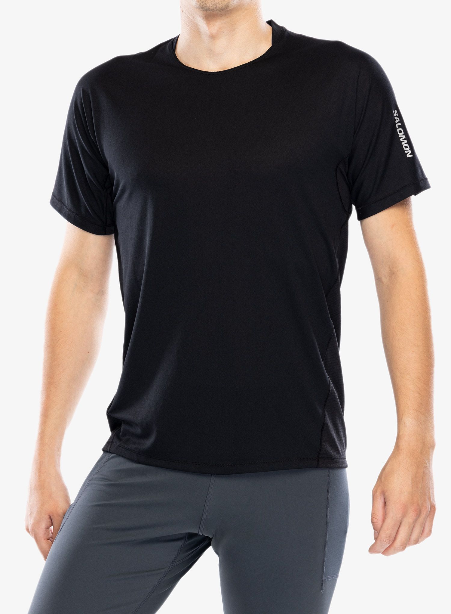 Rychleschnoucí triko Salomon Sense Aero S/S - deep black