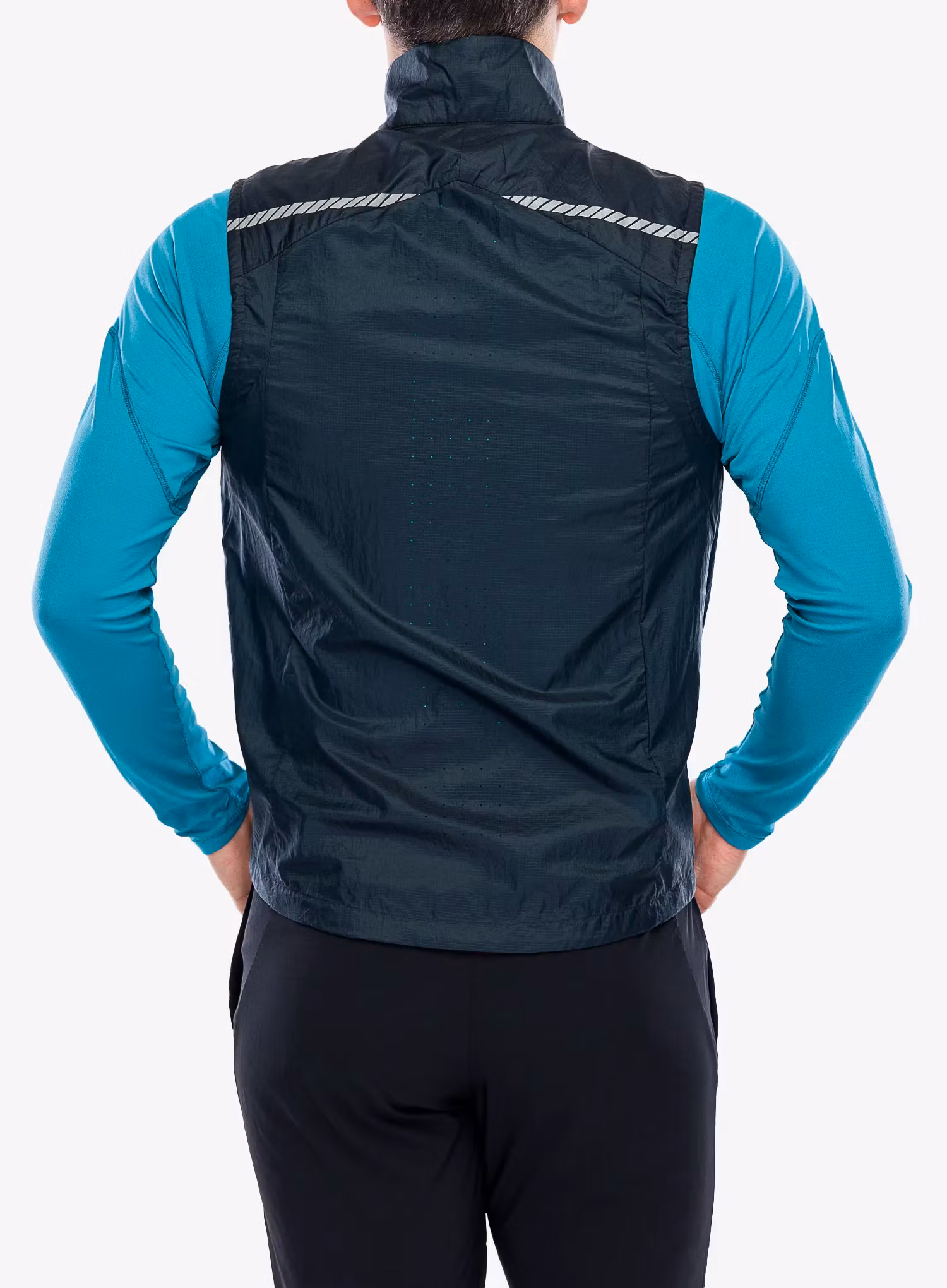 Pánská vesta Salomon Sense Flow Vest - carbon/carbo