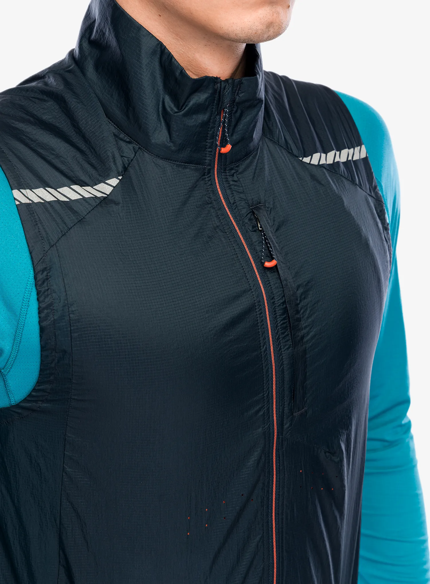 Pánská vesta Salomon Sense Flow Vest - carbon/carbo