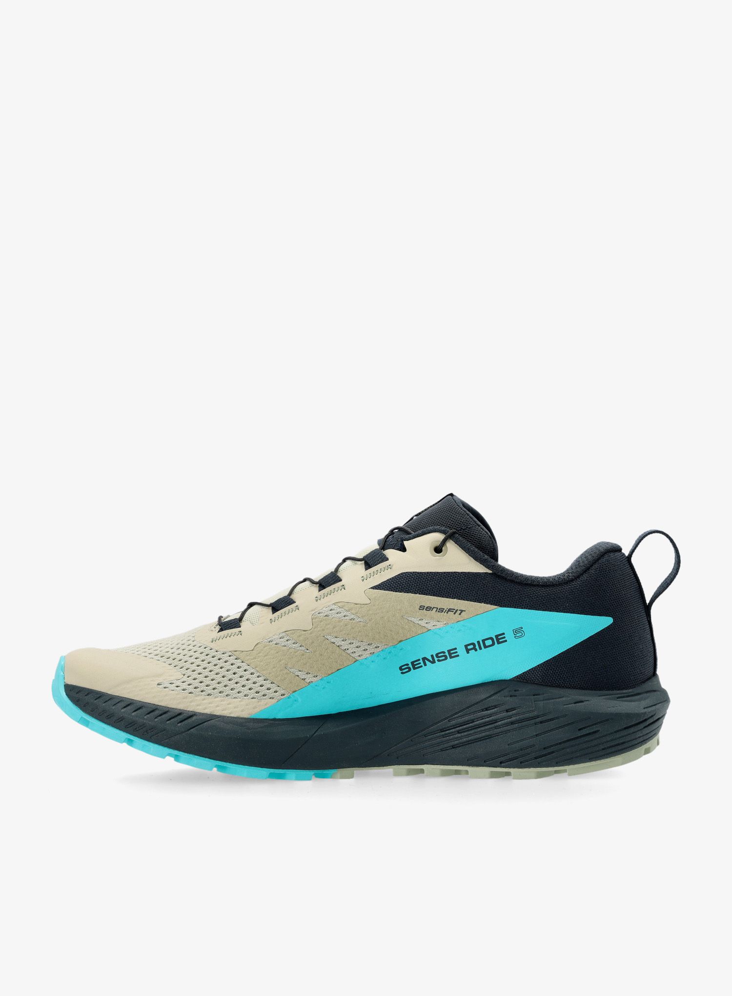 Trailové boty Salomon Sense Ride 5 - alfalfa/carbon/blue