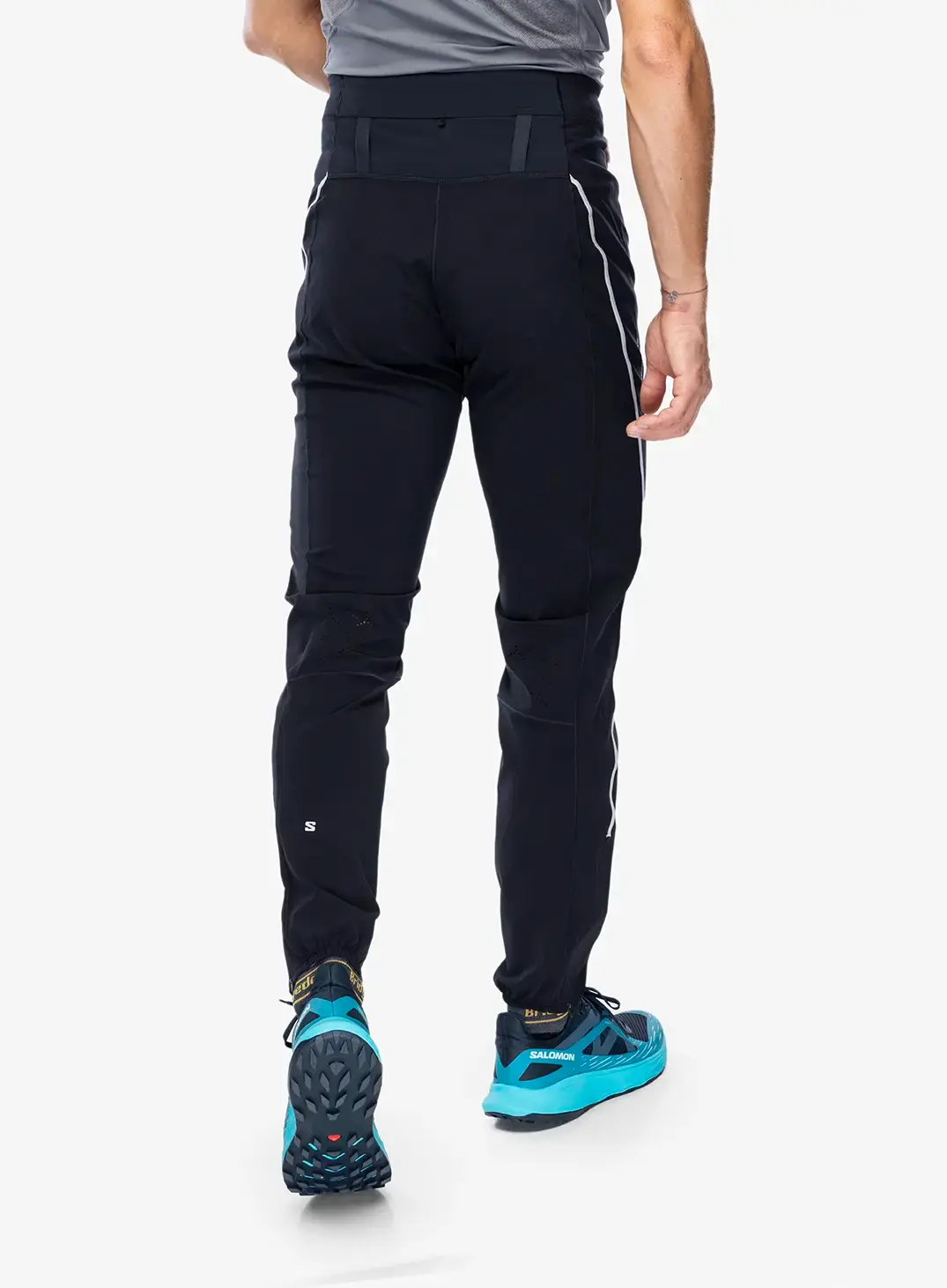 Běžecké kalhoty Salomon Sense Stow Pants - deep black