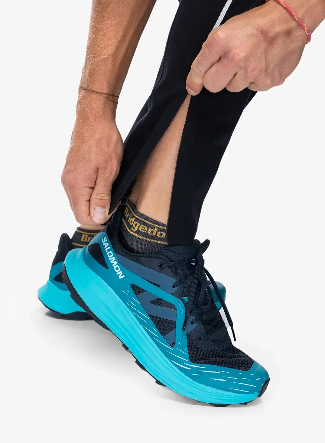 Běžecké kalhoty Salomon Sense Stow Pants - deep black