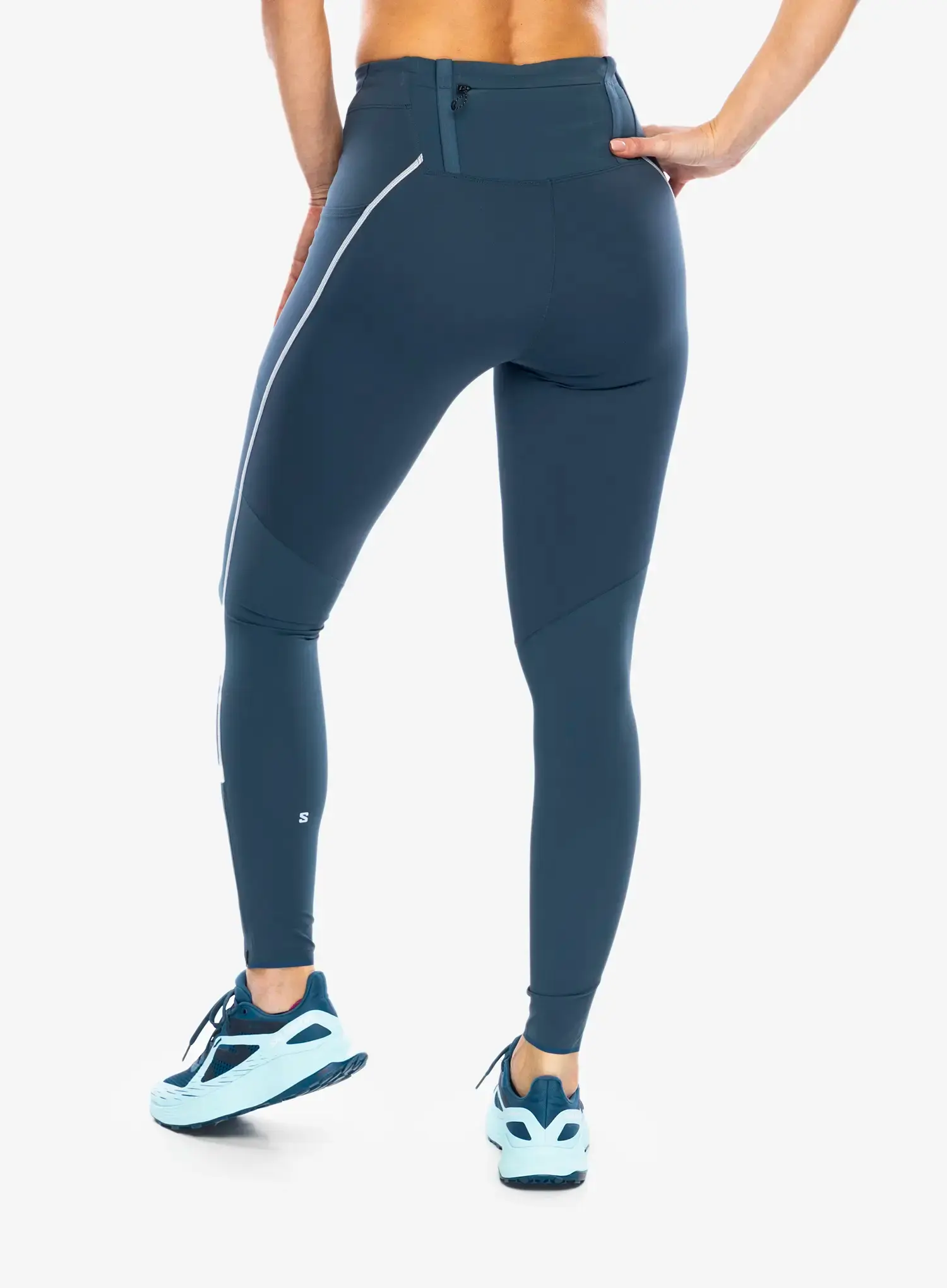 Dámské legíny Salomon Sense Stow Tight - midnight navy
