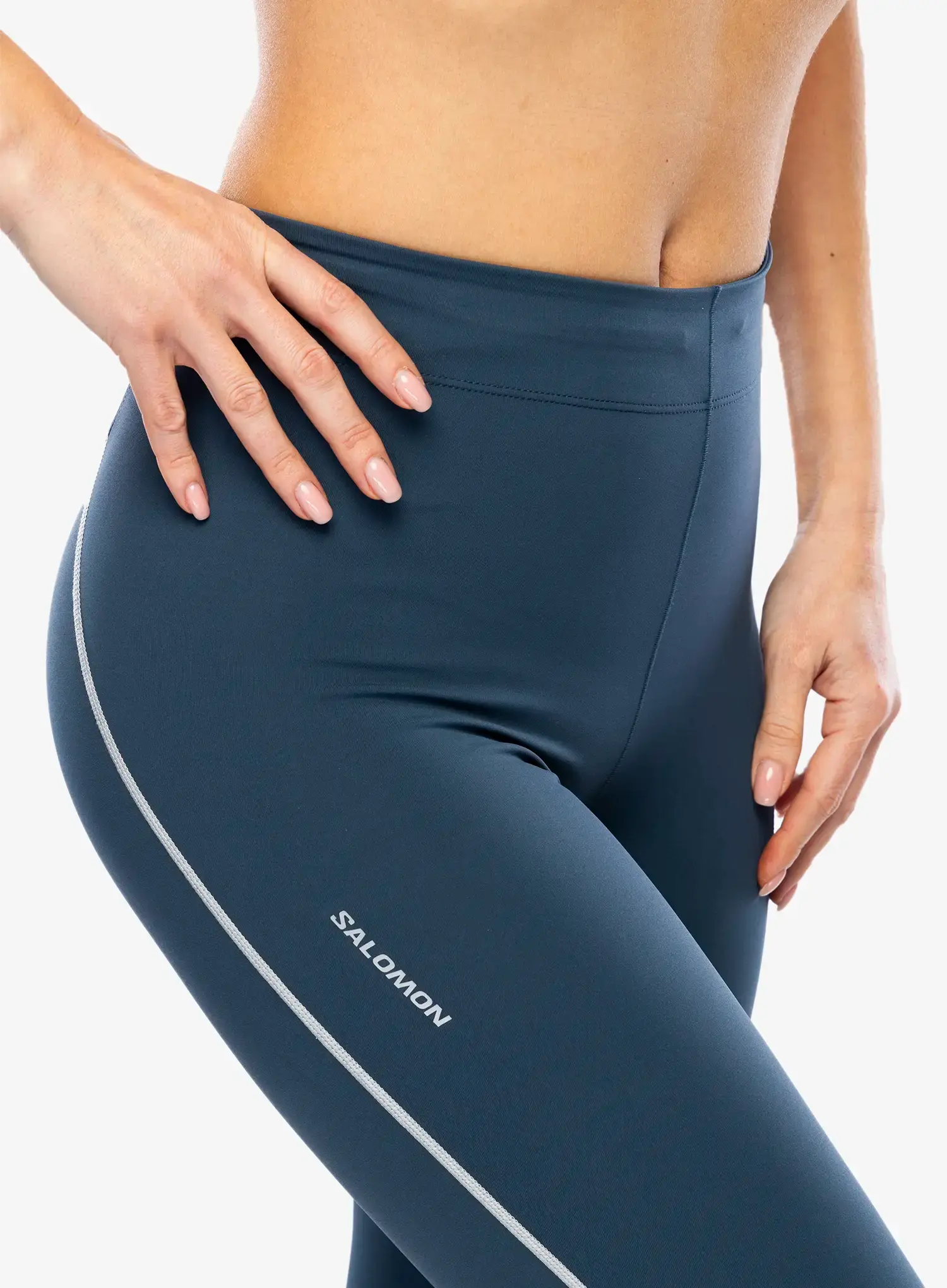 Dámské legíny Salomon Sense Stow Tight - midnight navy