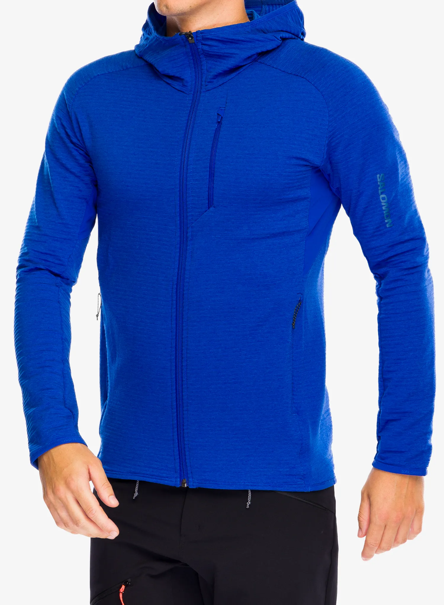Fleece mikina Salomon Essential Lightwarm HD - surf the web