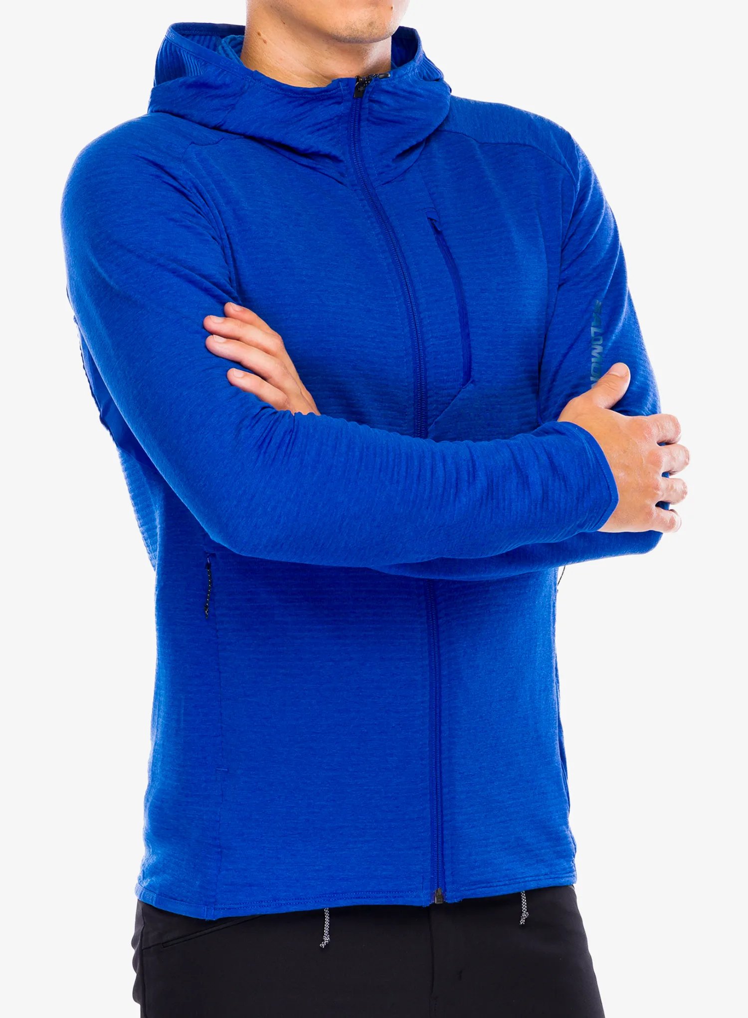 Fleece mikina Salomon Essential Lightwarm HD - surf the web