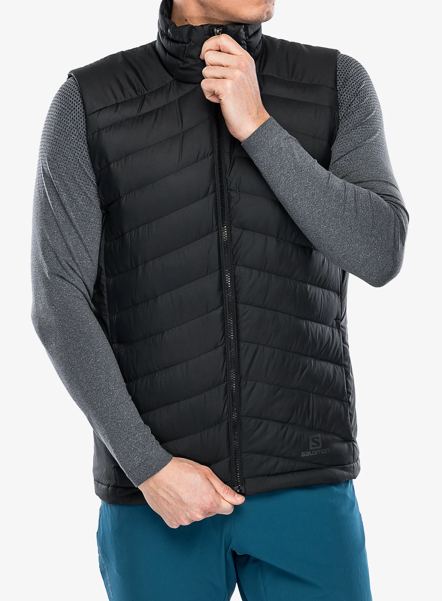 Vesta Salomon Sntial Xwarm Down Vest - black