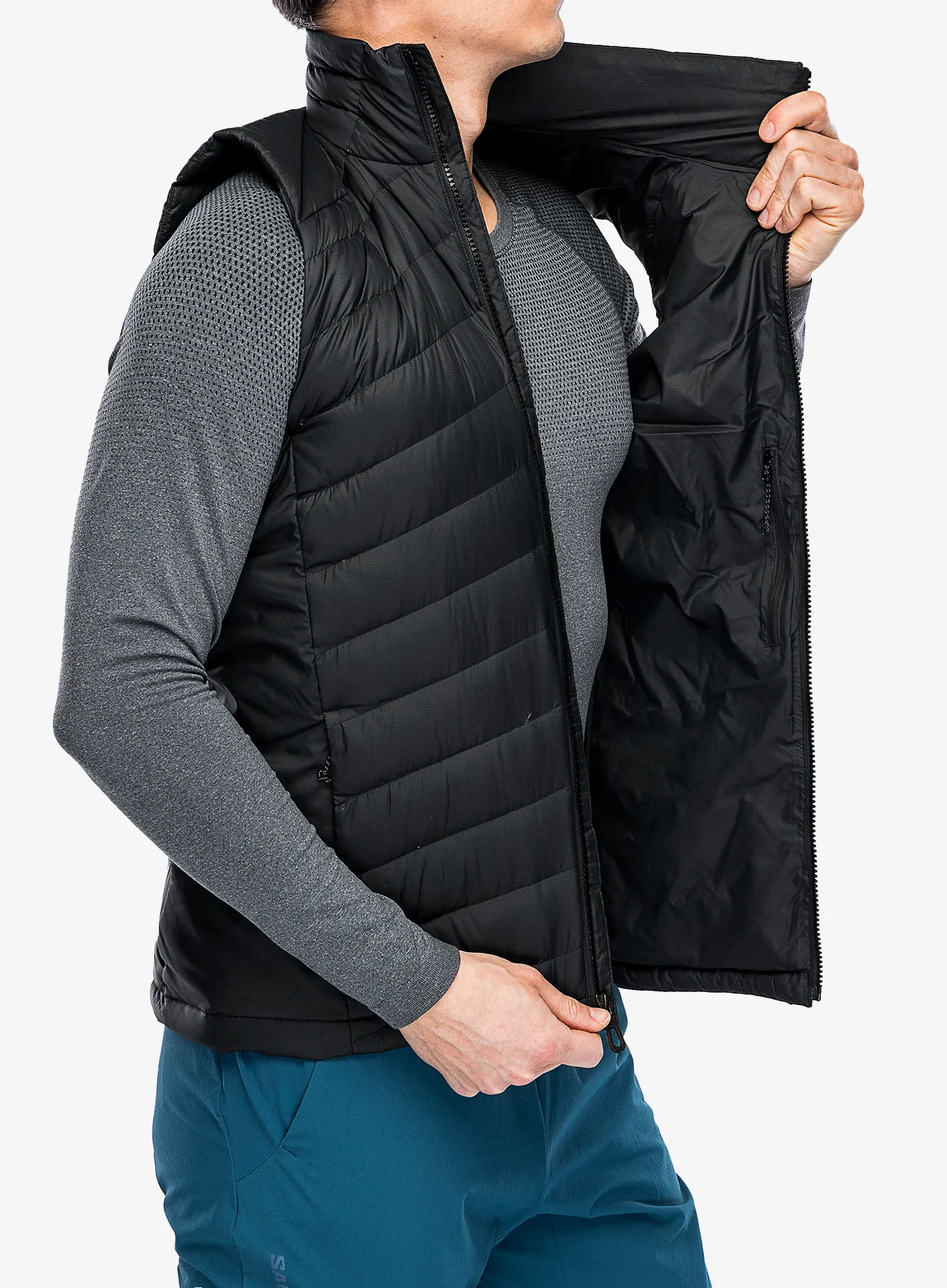 Vesta Salomon Sntial Xwarm Down Vest - black