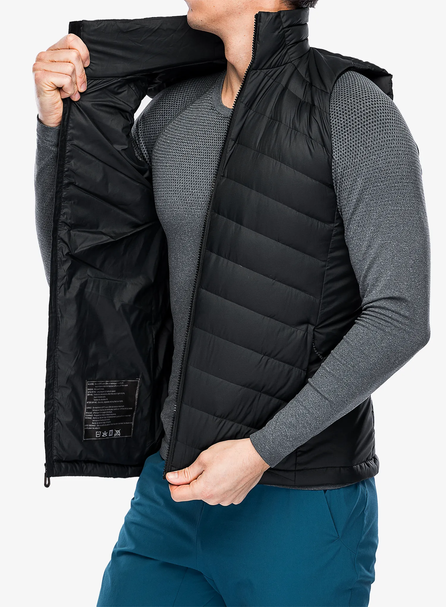 Vesta Salomon Sntial Xwarm Down Vest - black