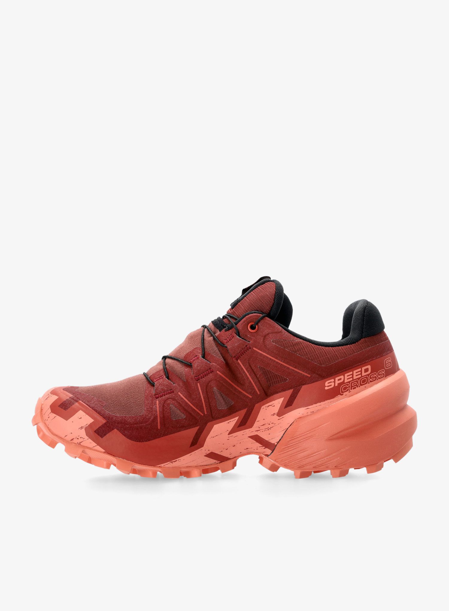 Dámské trailové boty Salomon Speedcross 6 GTX - rum/red/clay