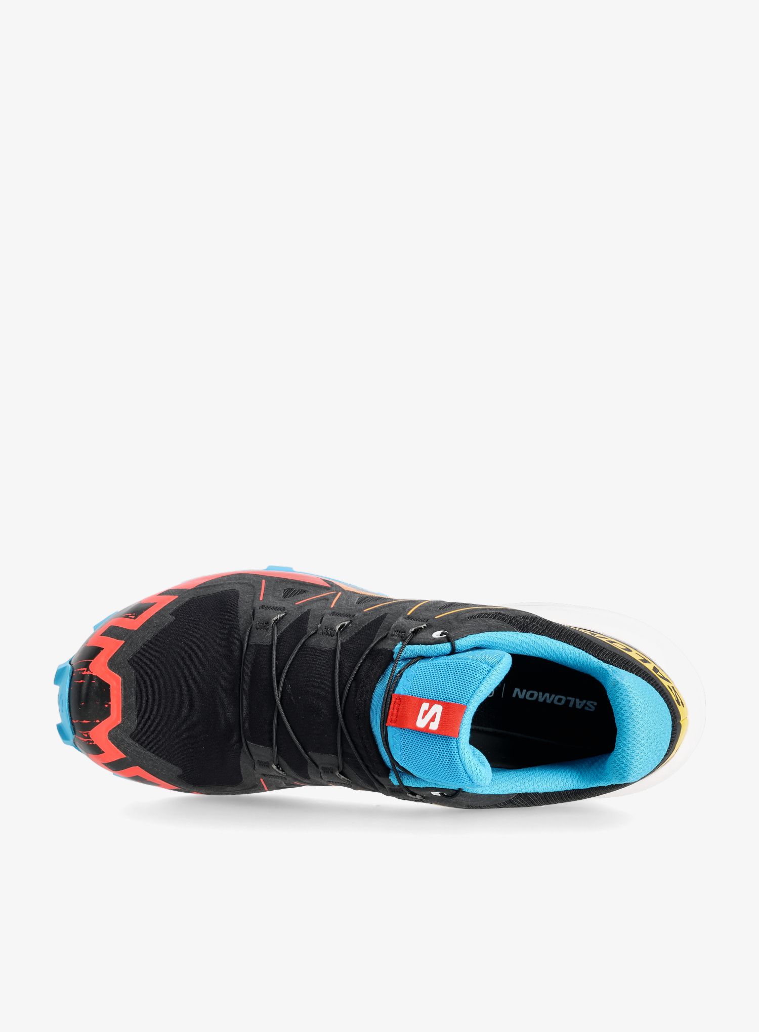 Trailové boty Salomon Speedcross 6 - black/white/transc