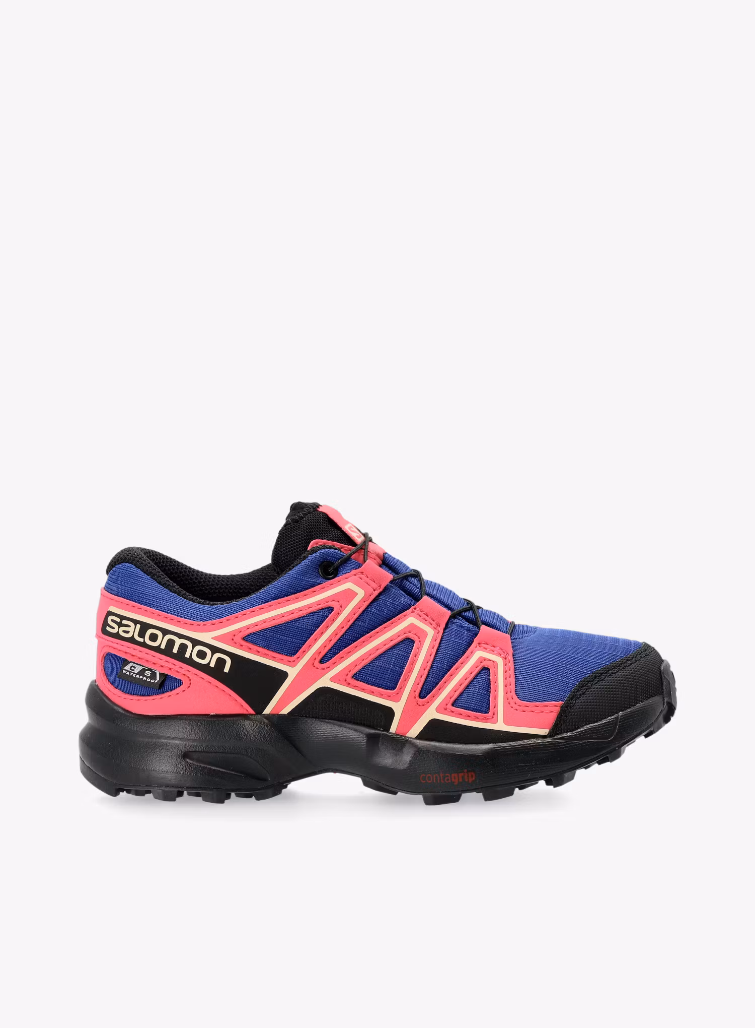 Dětské boty Salomon Speedcross CSWP - clematis blue/black