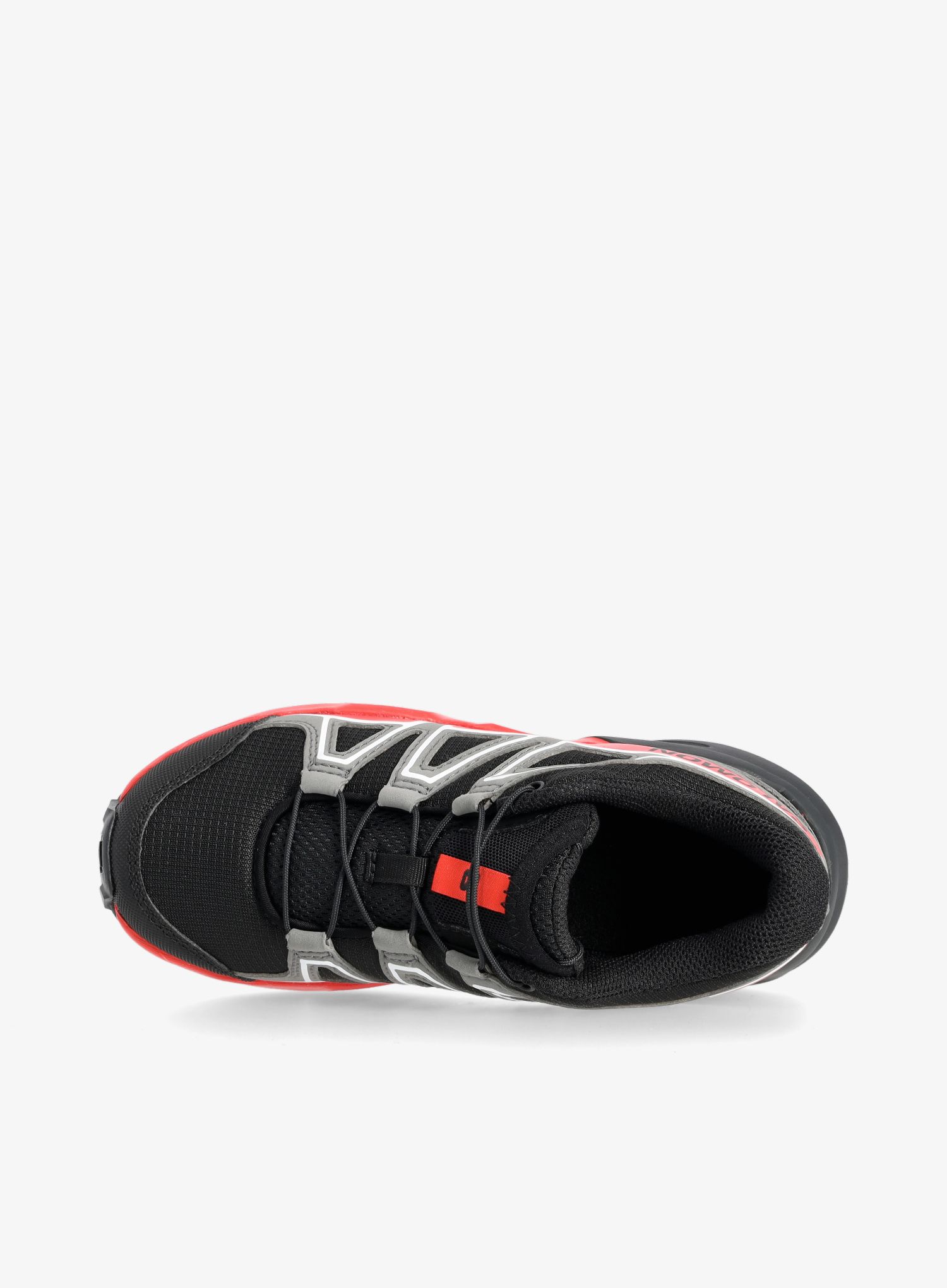 Dětské boty Salomon Speedcross - black/quiet/red