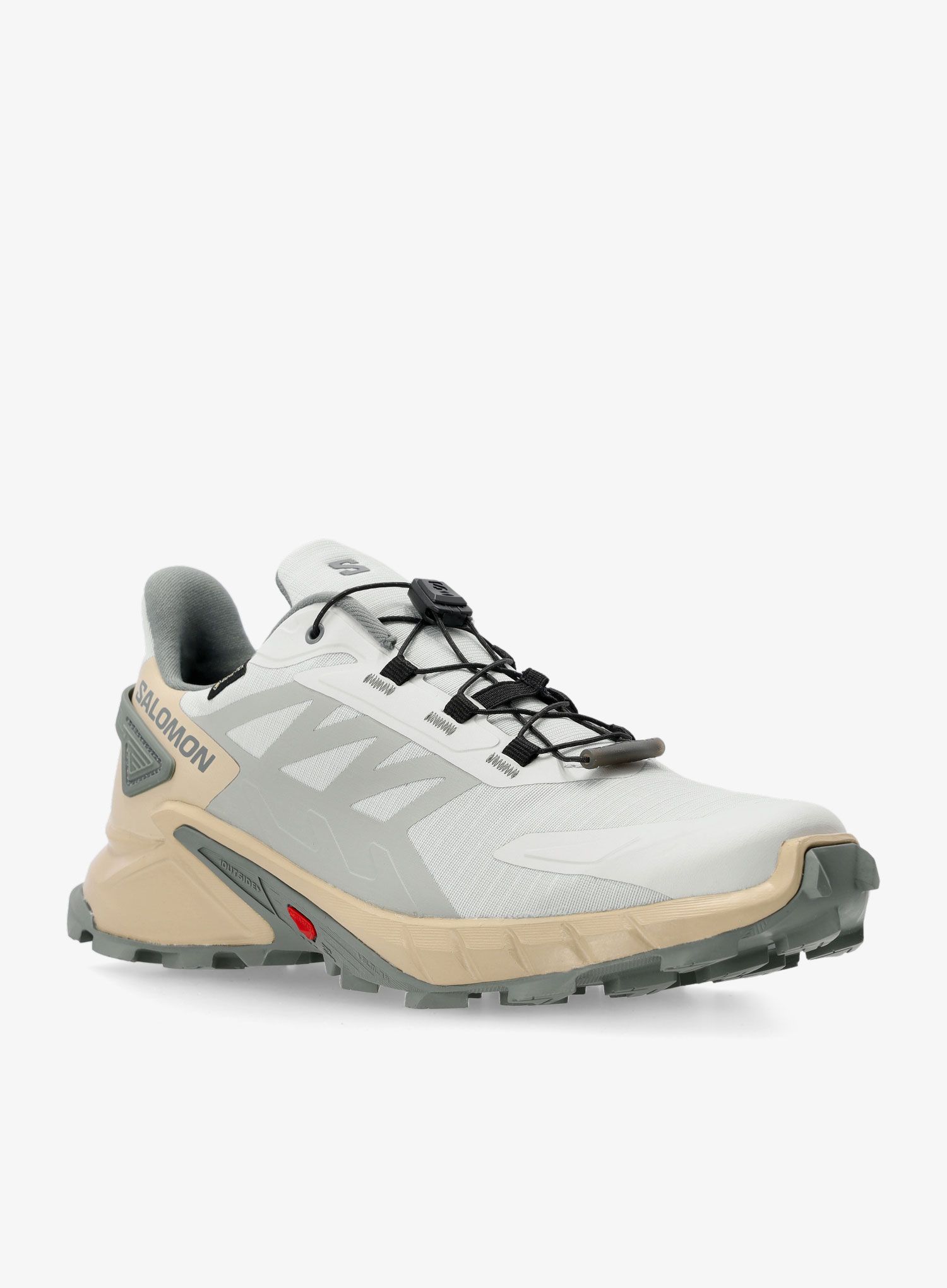 Běžecké boty do terénu Salomon Supercross 4 GTX - metal/pepper/sage