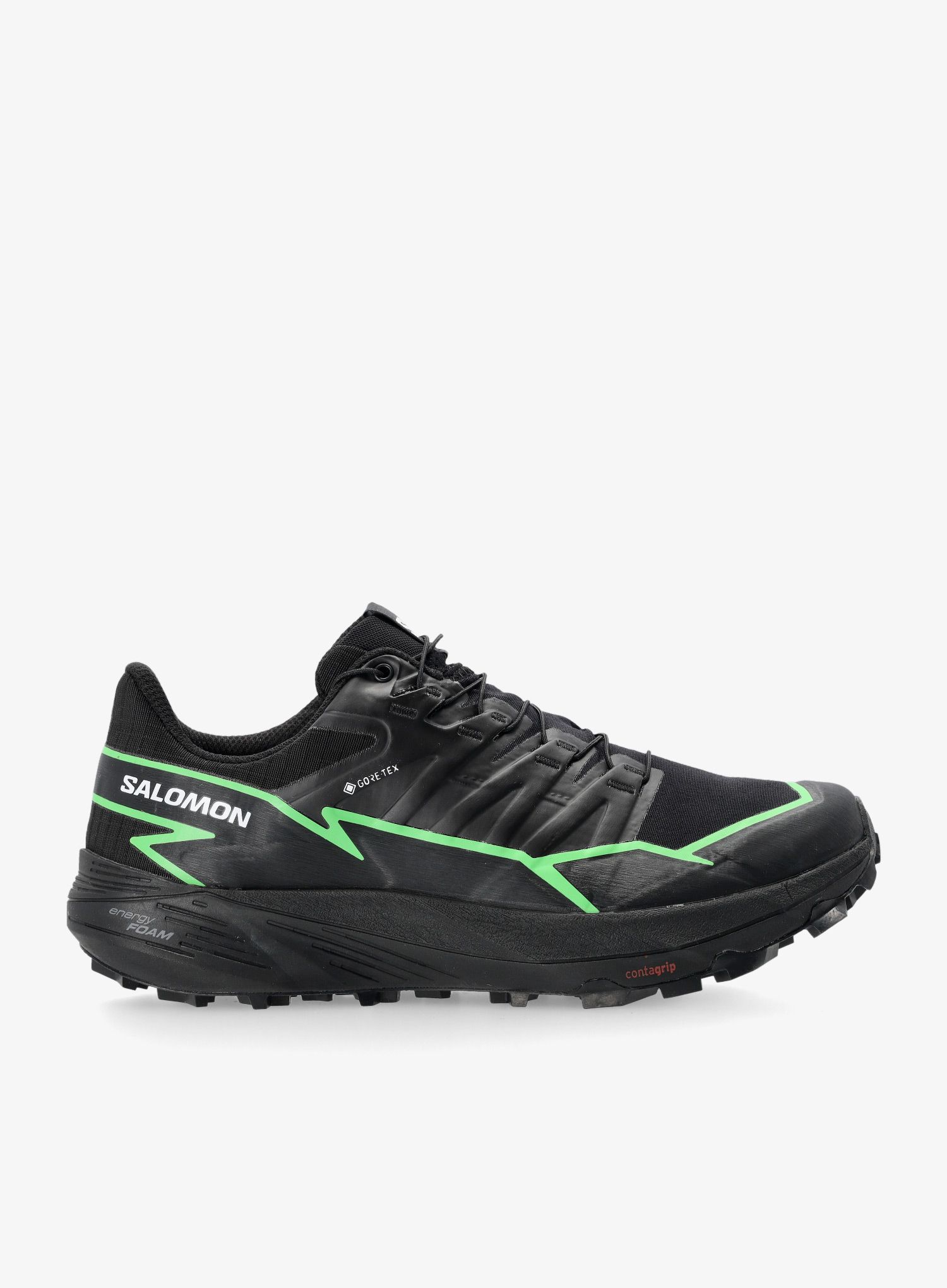 Trailové boty Salomon Thundercross GTX - black/green/black