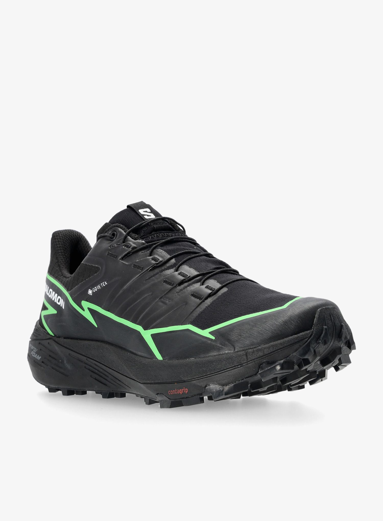 Trailové boty Salomon Thundercross GTX - black/green/black