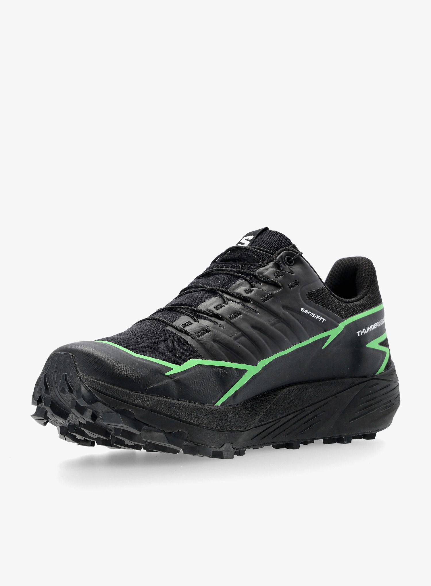 Trailové boty Salomon Thundercross GTX - black/green/black