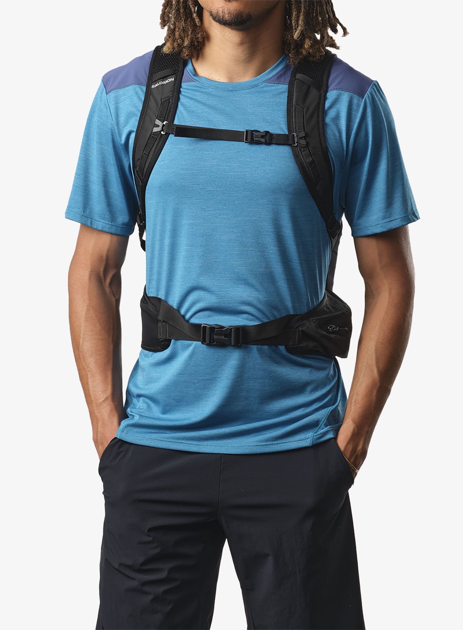 Turistický batoh Salomon Trailblazer 20 - black/alloy