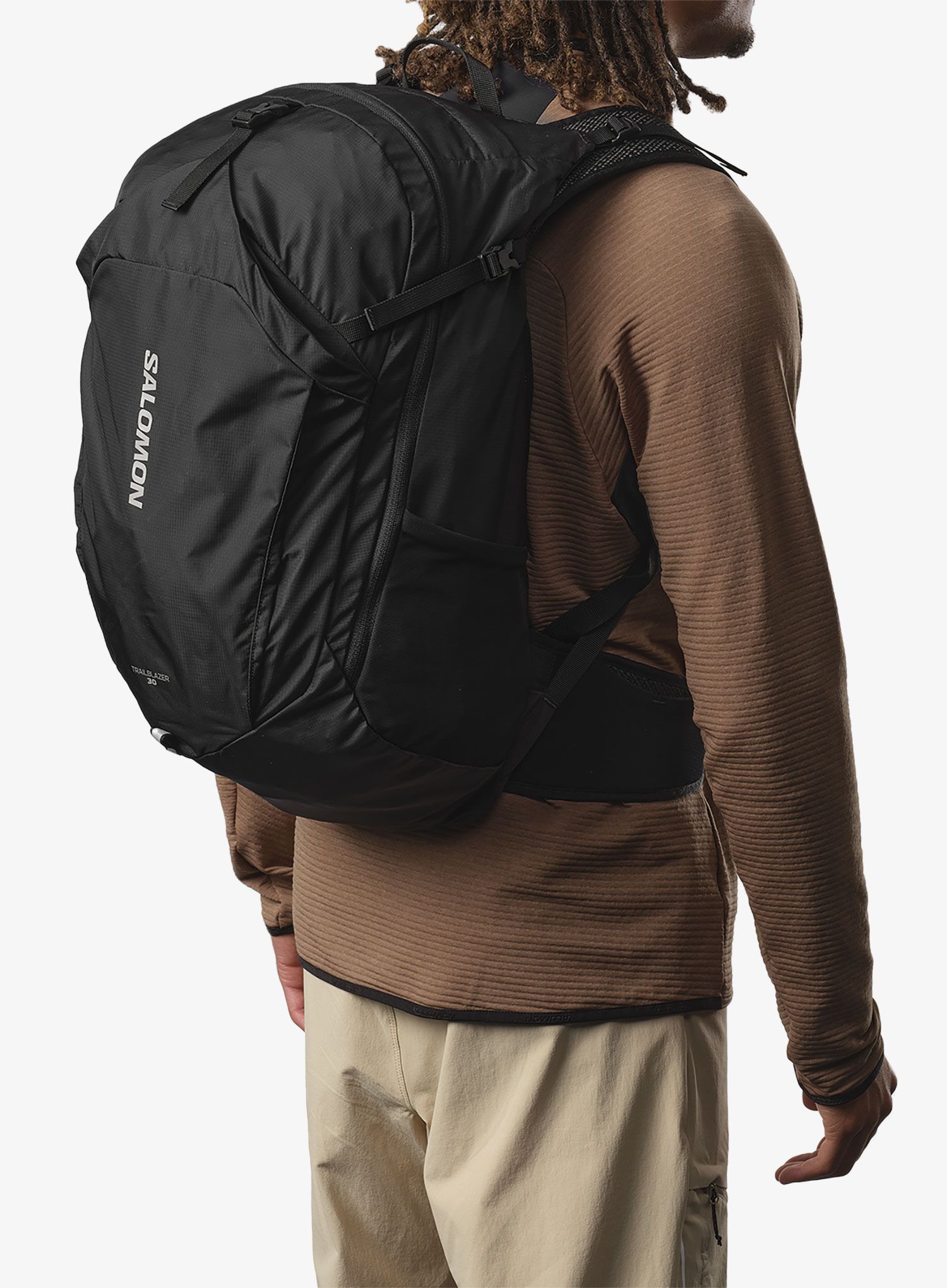 Turistický batoh Salomon Trailblazer 30 - black/alloy