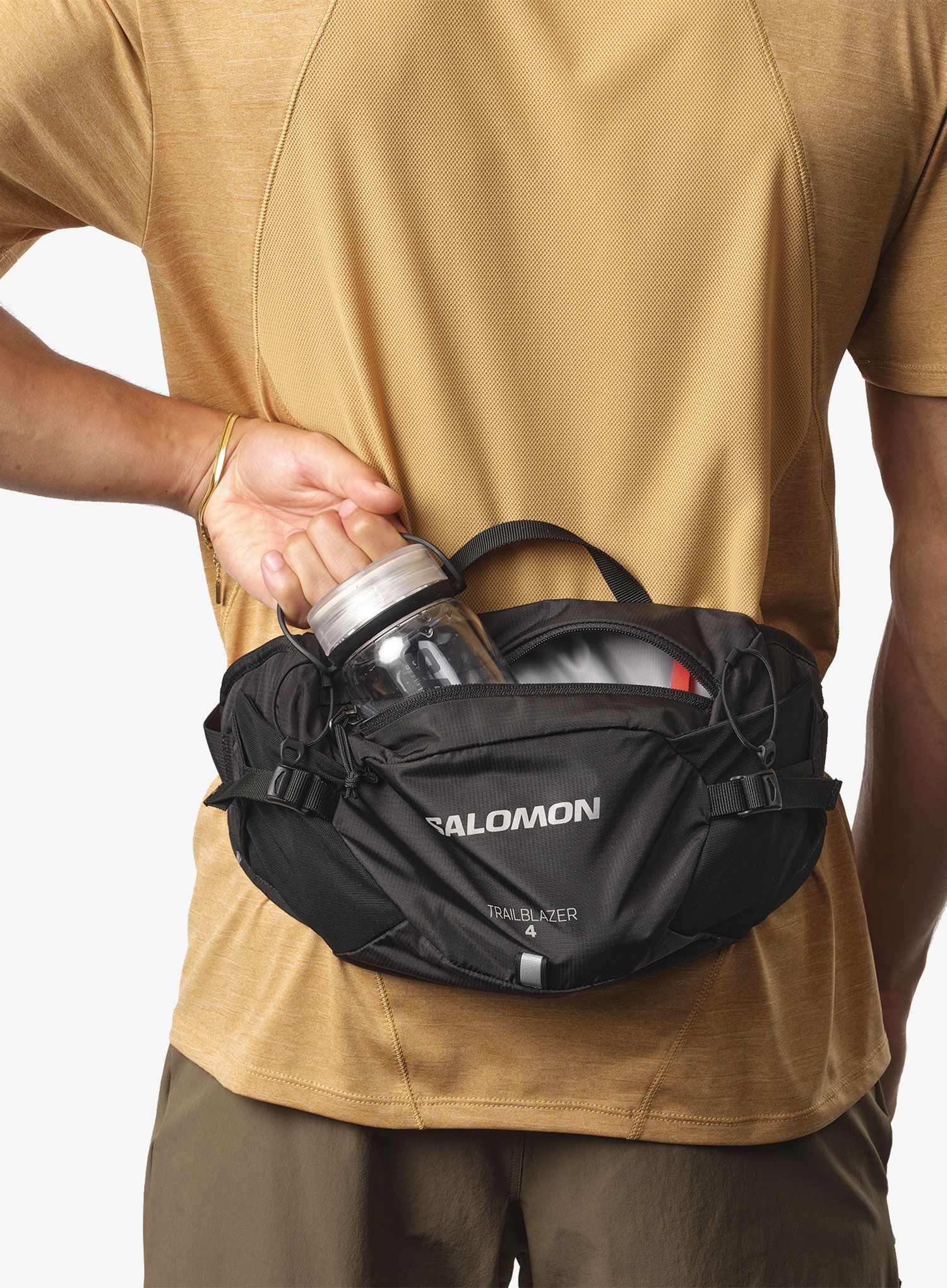 Ledvinka Salomon Trailblazer Belt - black/alloy